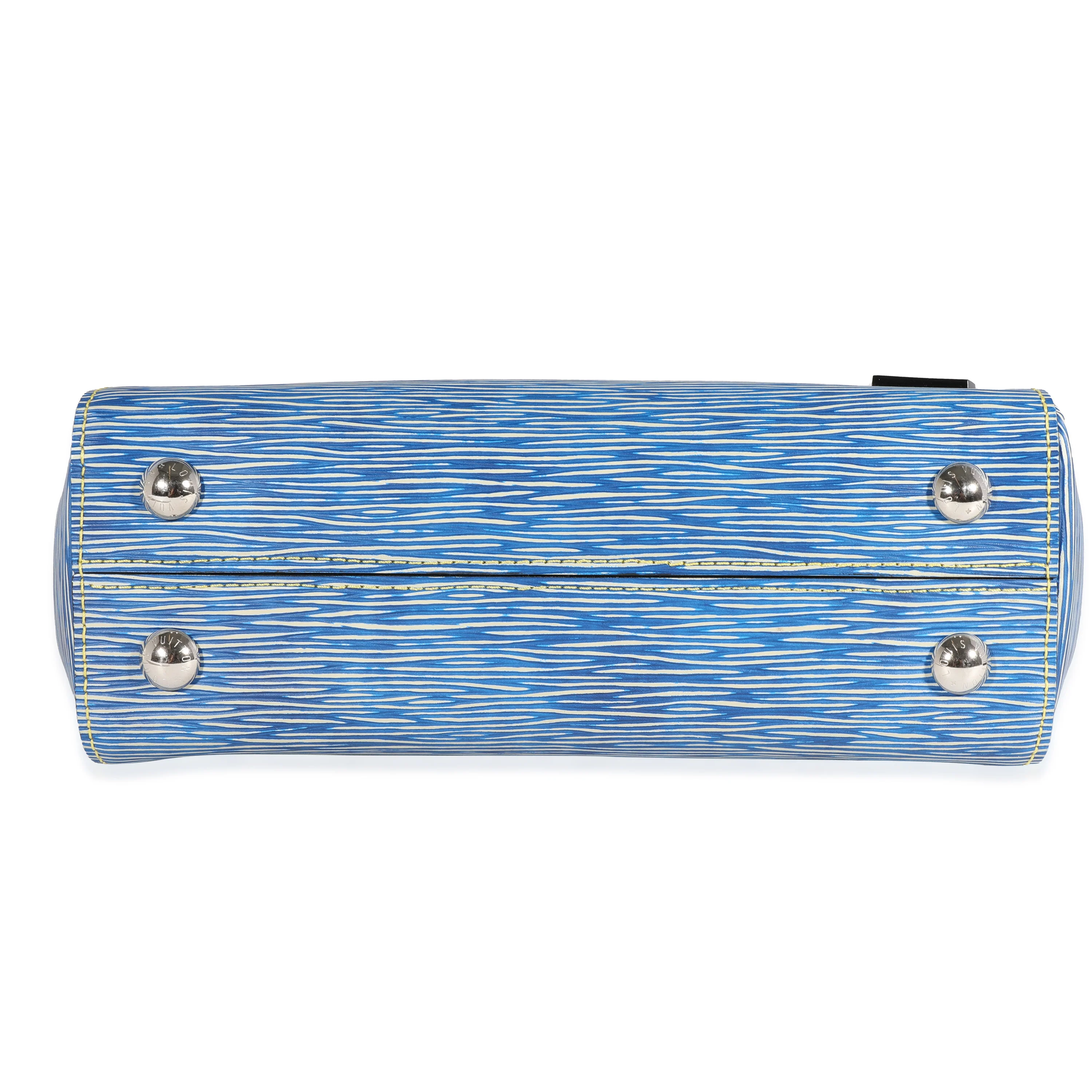 Louis Vuitton Blue Epi Denim Cluny BB - Image 5
