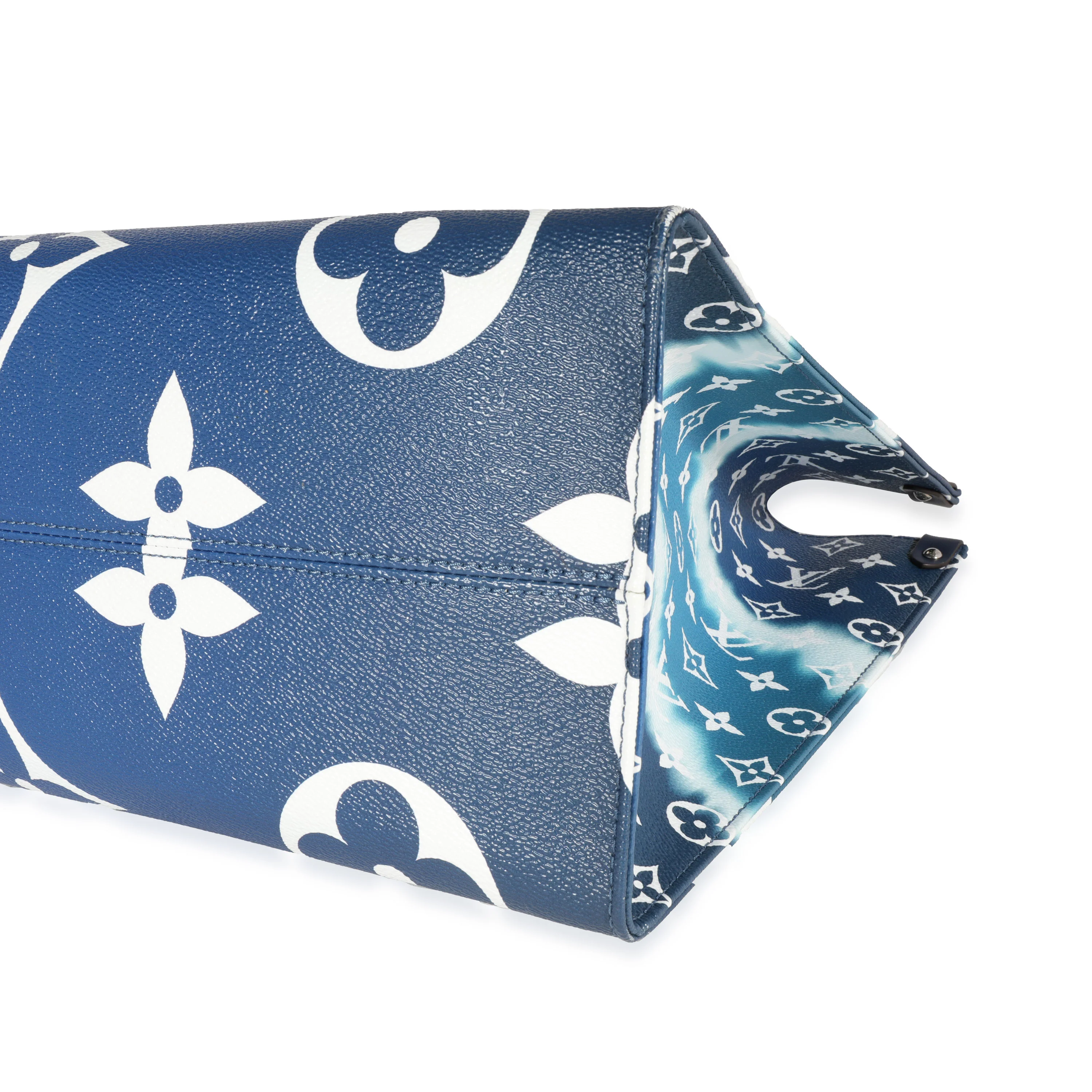 Louis Vuitton Blue LV Escale Onthego GM - Image 6