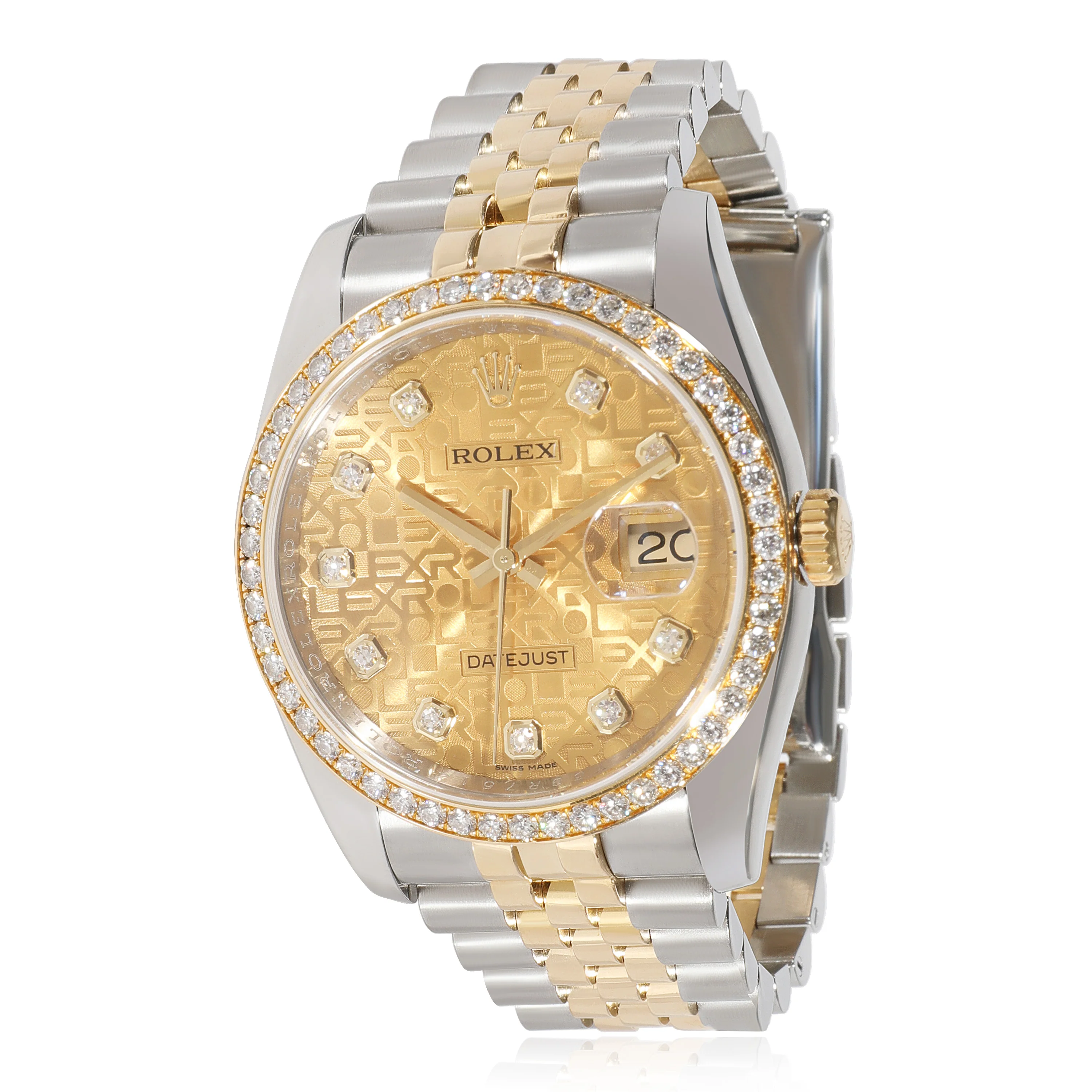 Rolex Datejust 116243 Mens Watch in Stainless Steel/Yellow Gold
