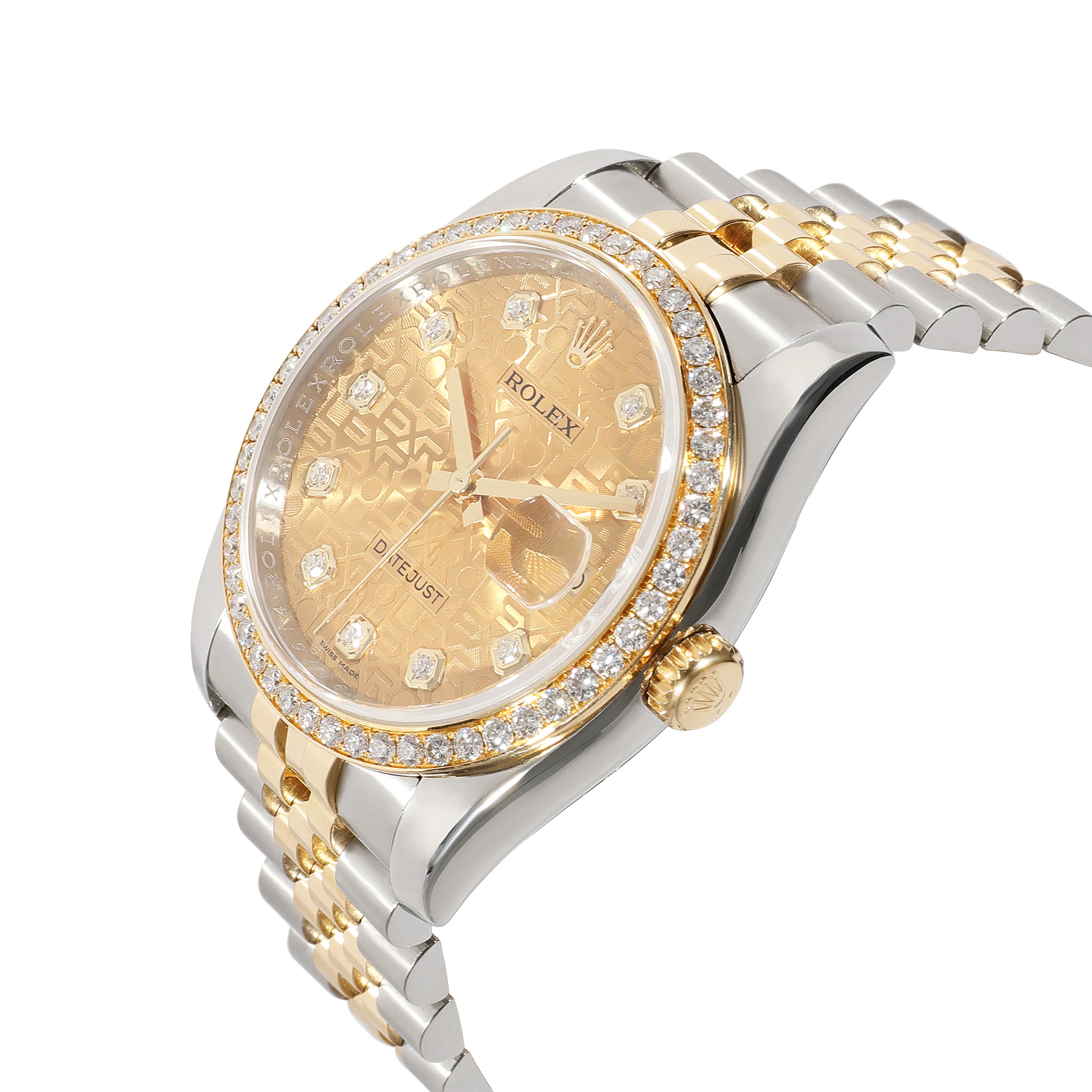 Rolex Datejust 116243 Mens Watch in Stainless Steel/Yellow Gold - Image 3