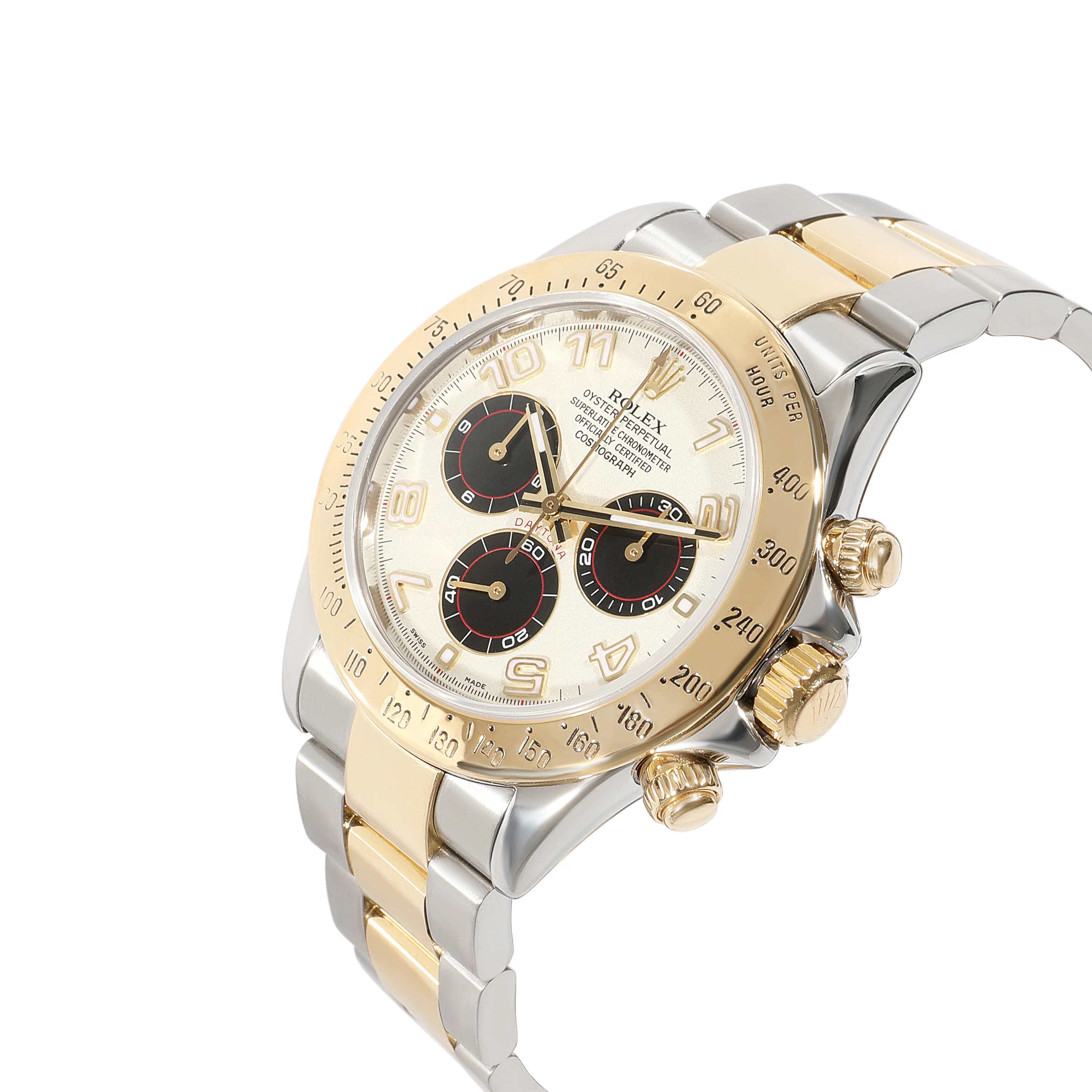 Daytona 116523 Mens Watch in Stainless Steel/Yellow Gold - Image 3