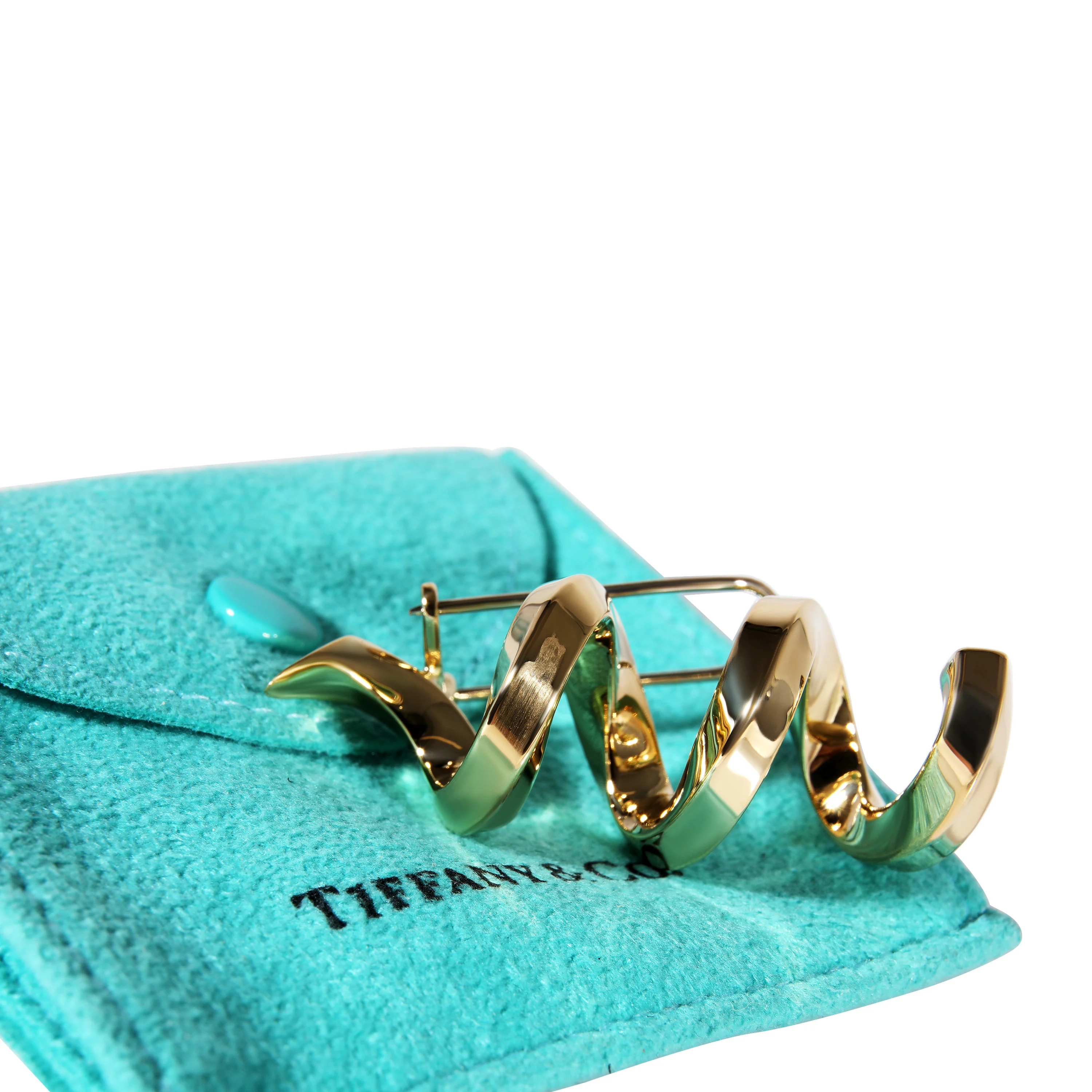 Tiffany & Co. Spiral Twist Brooch in 18K Yellow Gold - Image 4