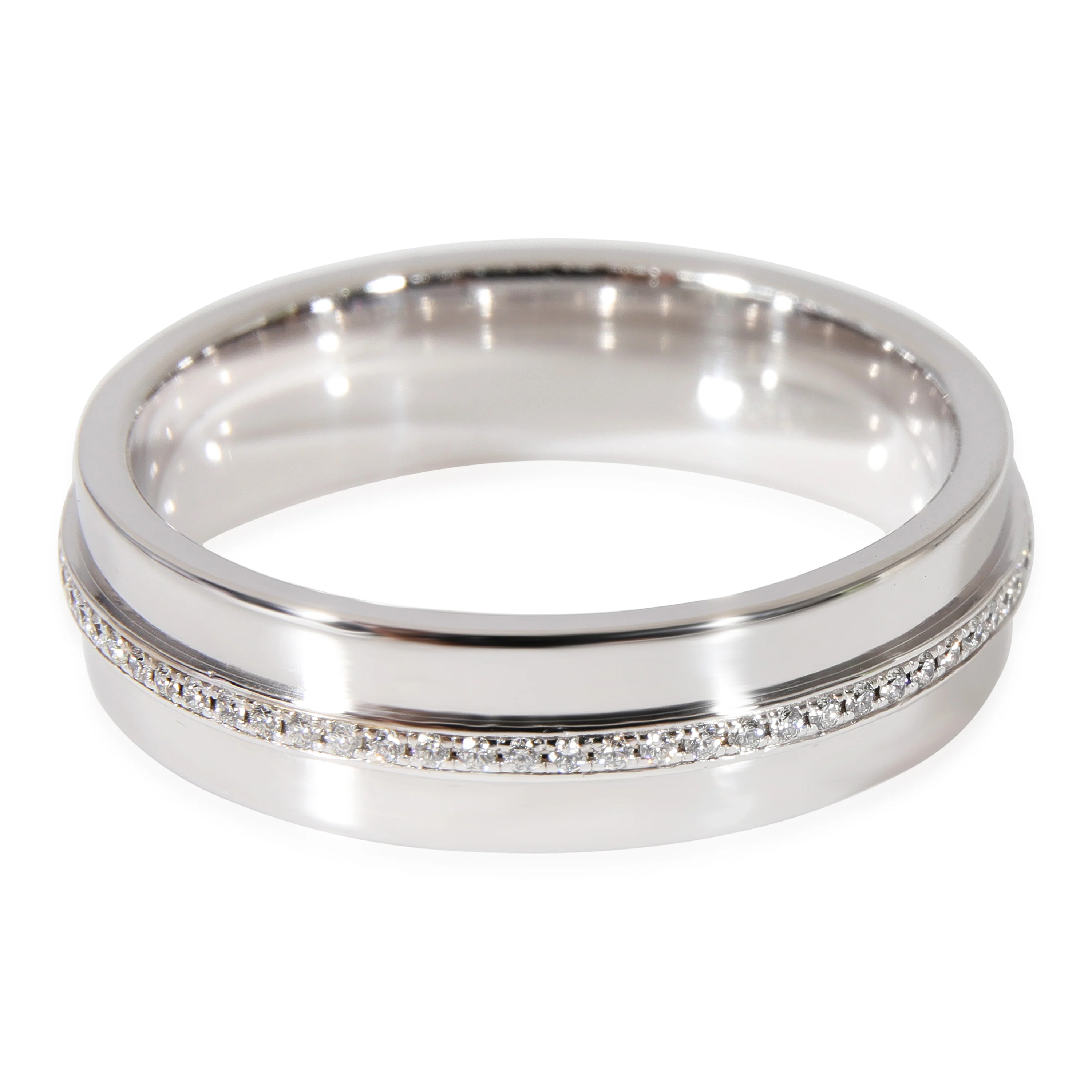 Tiffany & Co. Tiffany T Diamond Ring in 18k White Gold 0.13 Ctw - Image 3