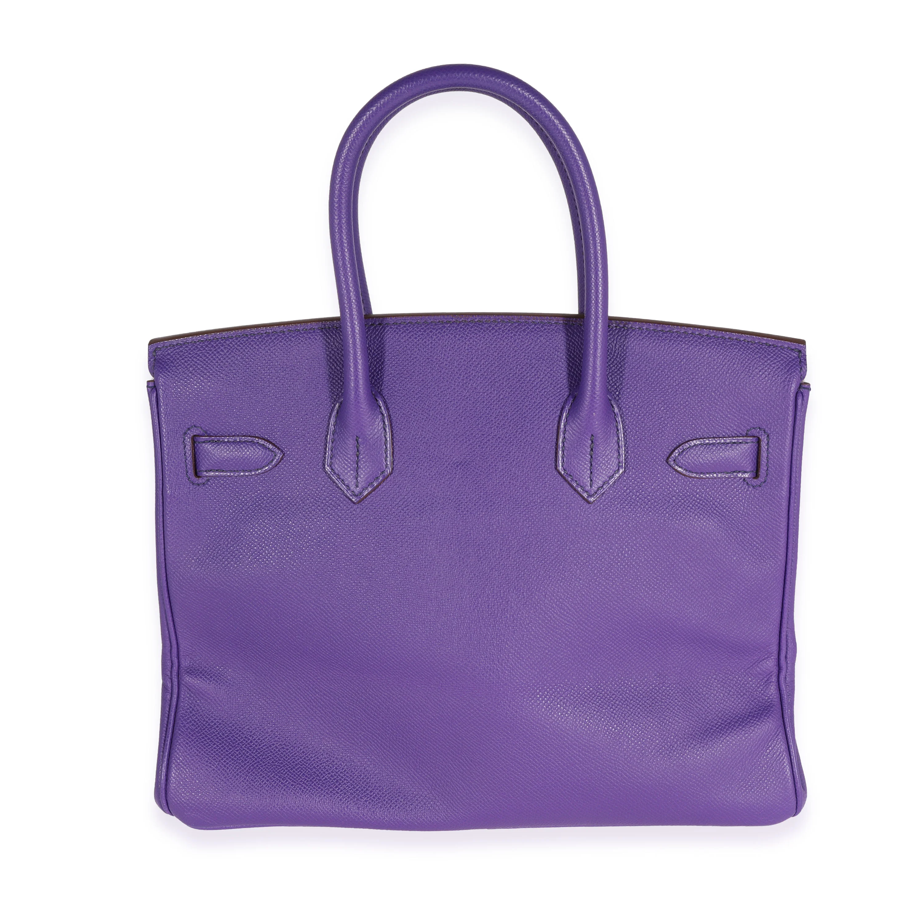 Crocus Epsom Birkin 30 PHW - Image 3