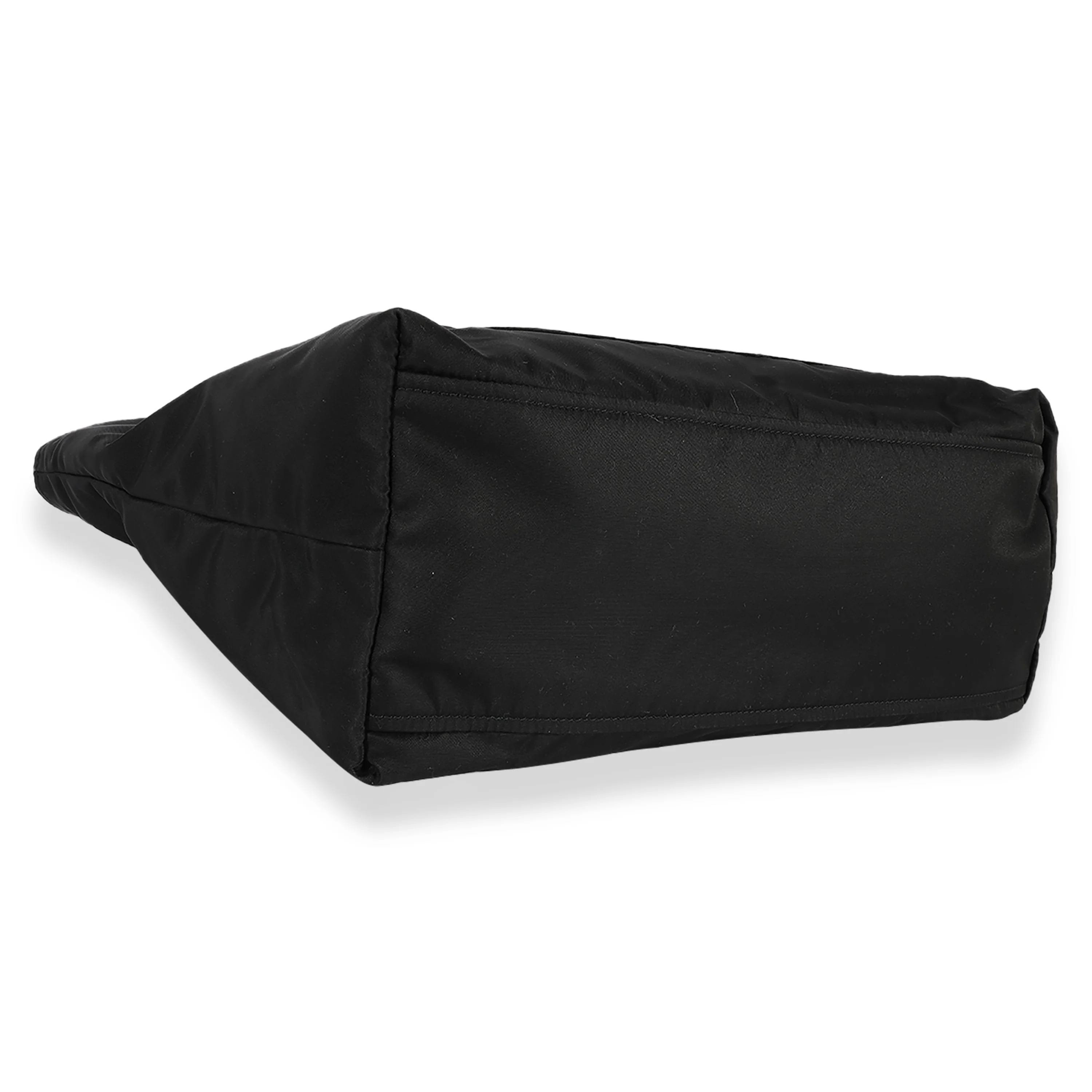 Prada Black Nylon & Saffiano Tote - Image 6