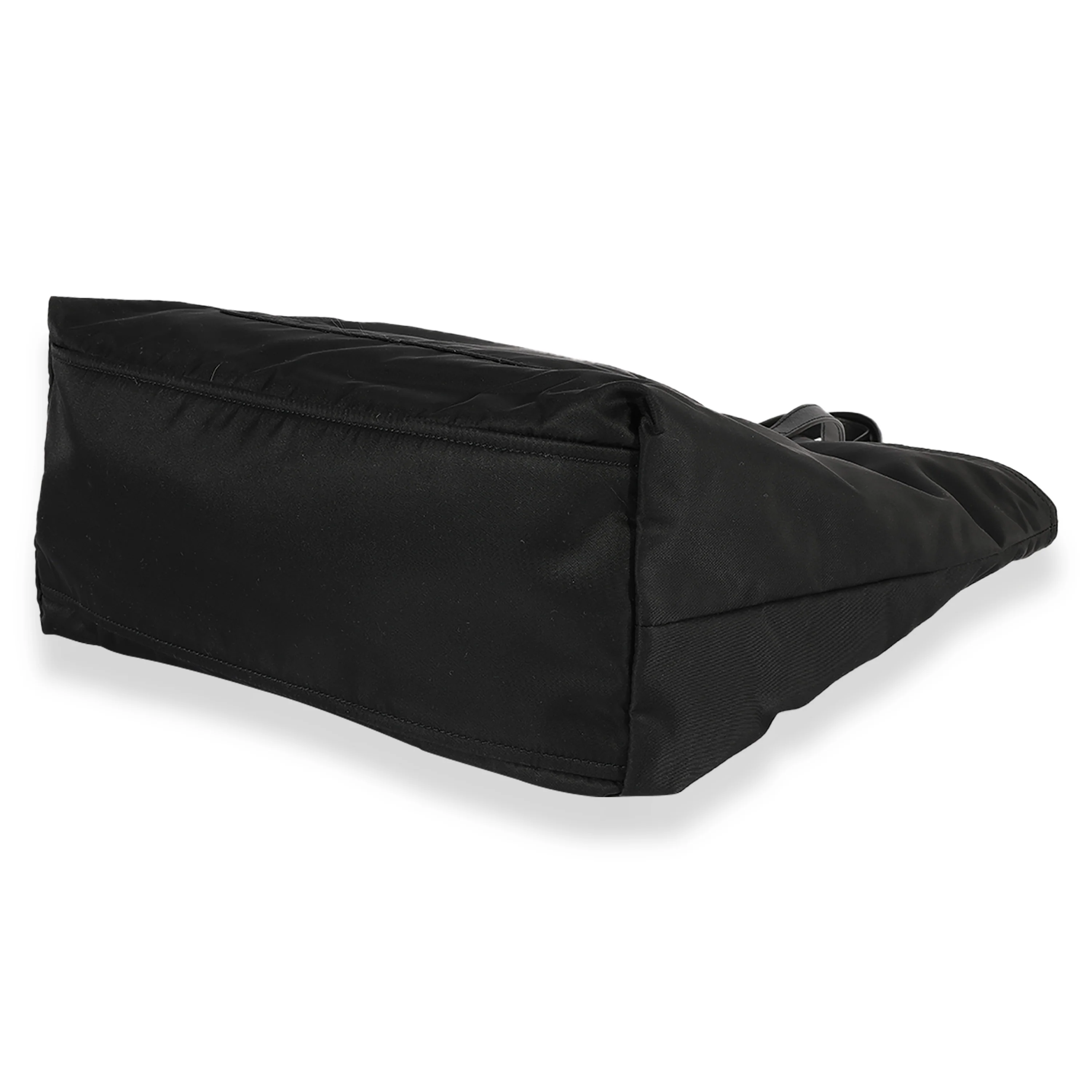 Prada Black Nylon & Saffiano Tote - Image 7