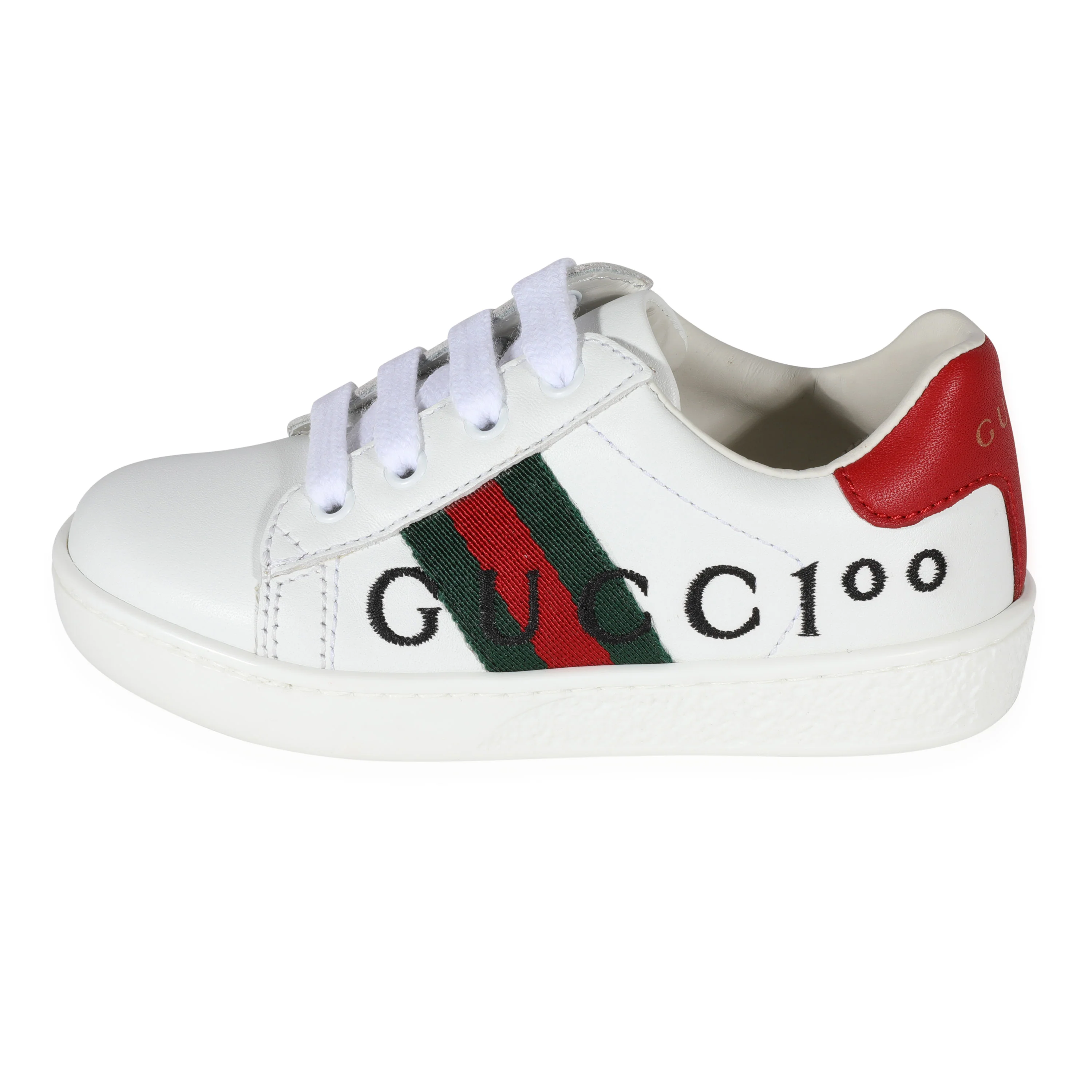 Gucci - Gucci Ace Leather Toddler Gucci 100 Print (23 EUR)