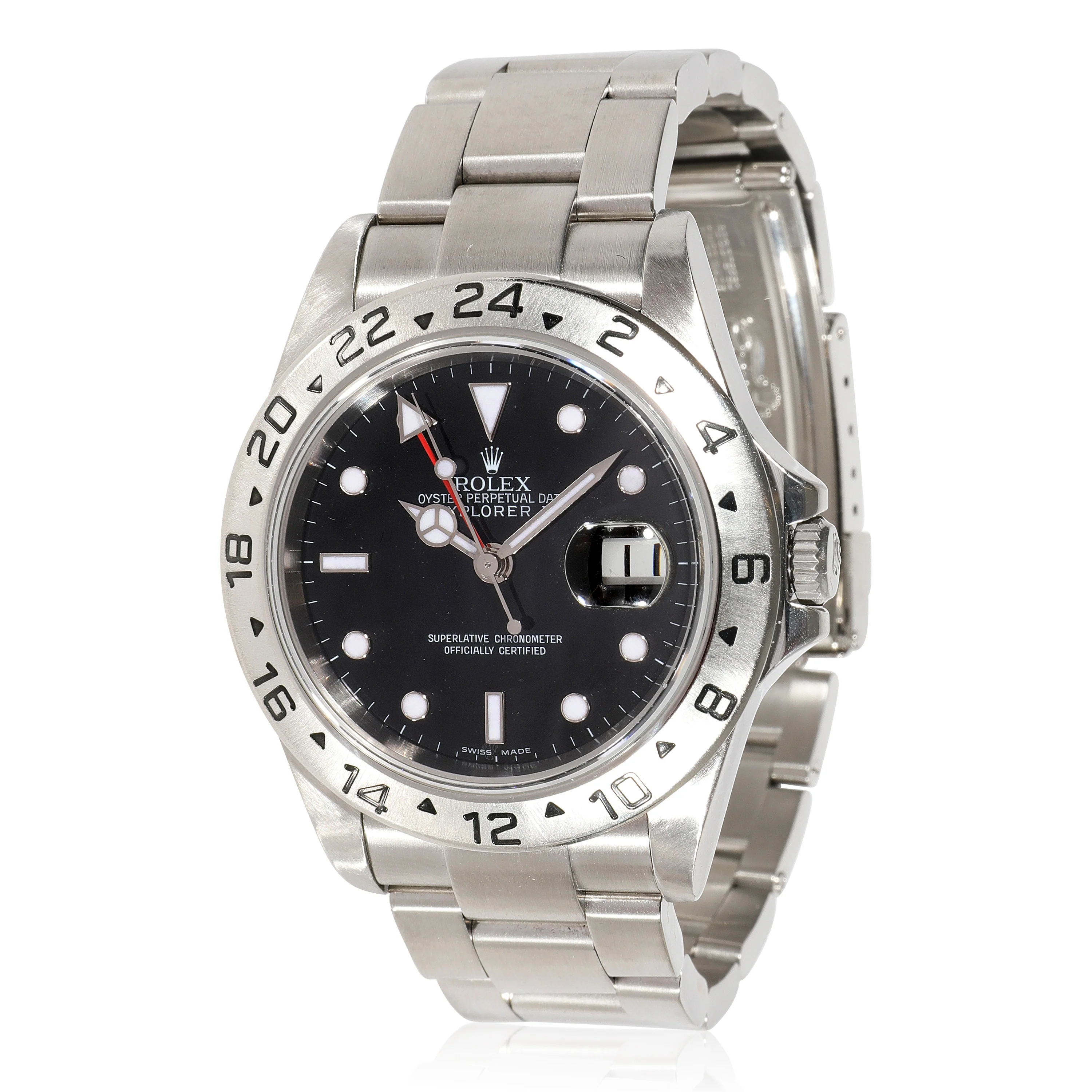 Rolex Explorer II 16570 Mens Watch in  Stainless Steel