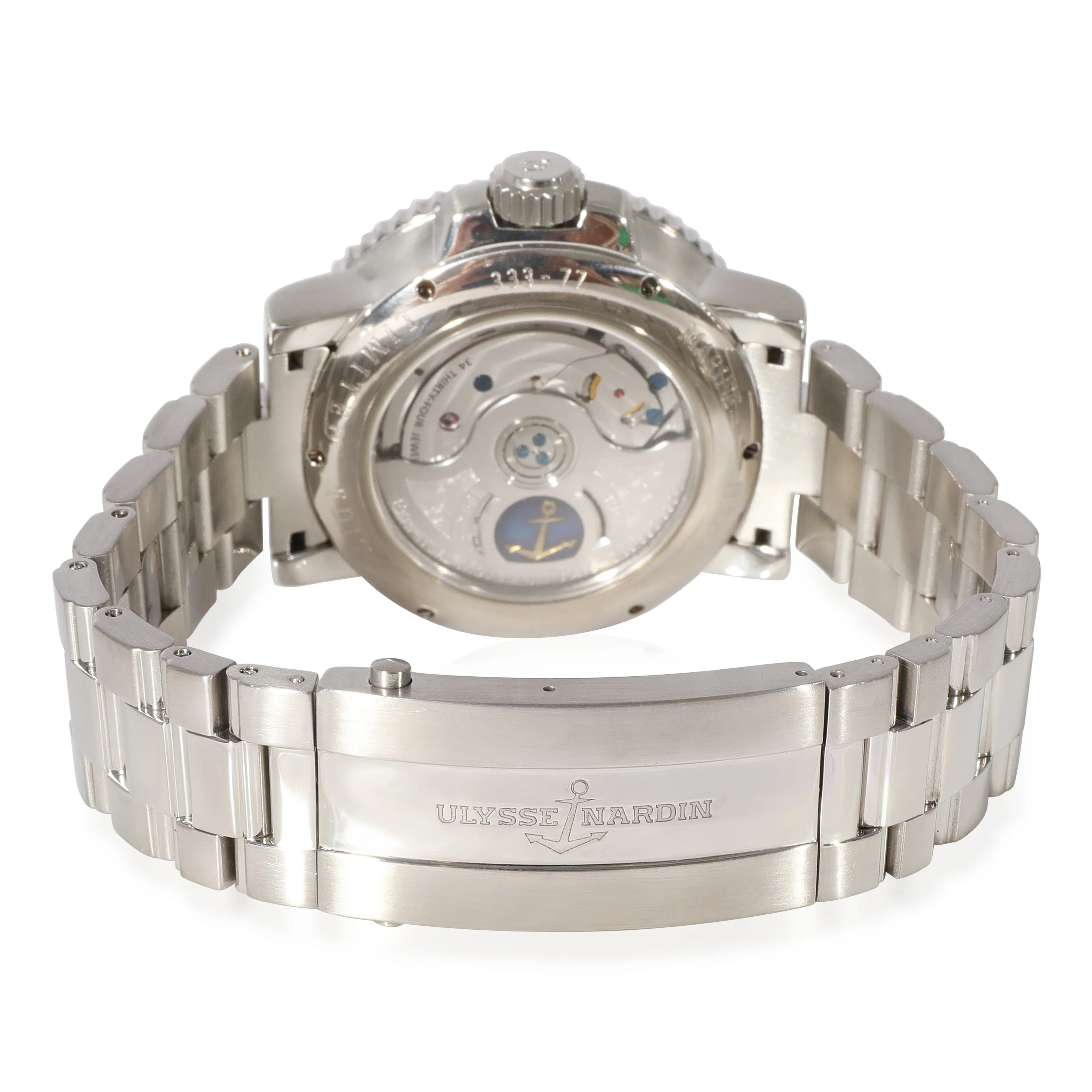 Marine Aqua Perpetual 333-77 Mens Watch in  Stainless Steel - Image 4