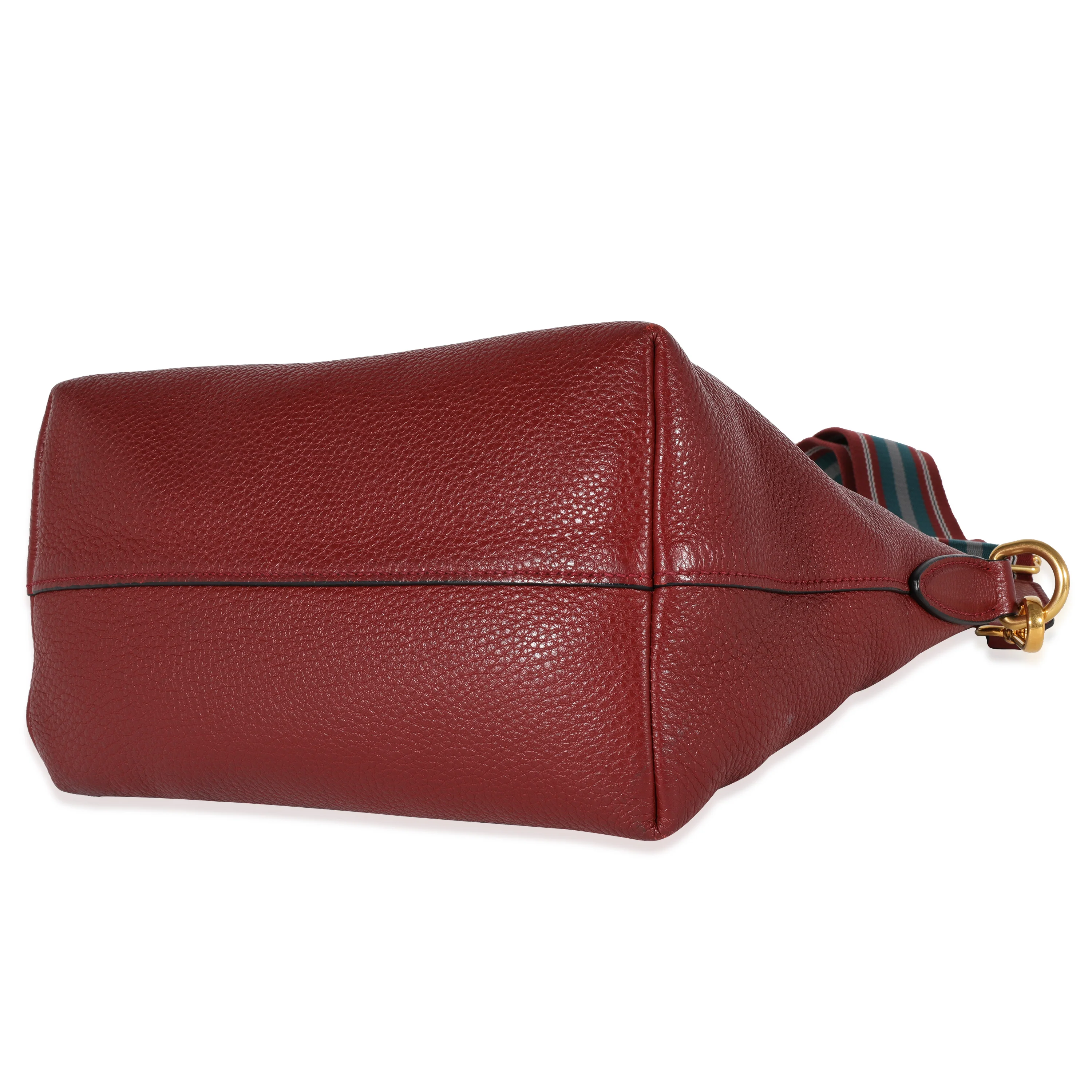 Prada Red Vitello Daino Leather Satchel - Image 4