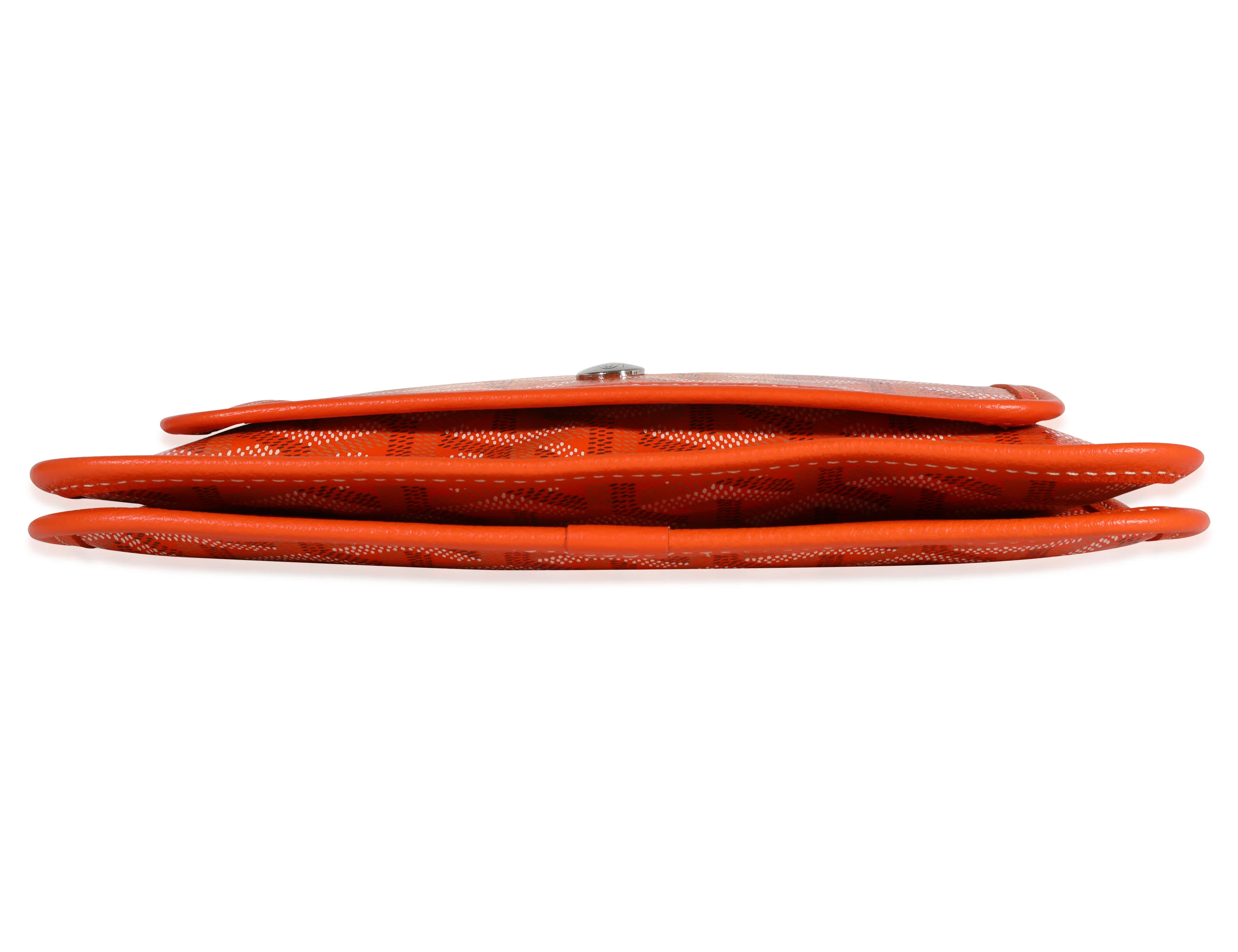 Goyard Orange Goyardine Canvas Plumet Crossbody - Image 5