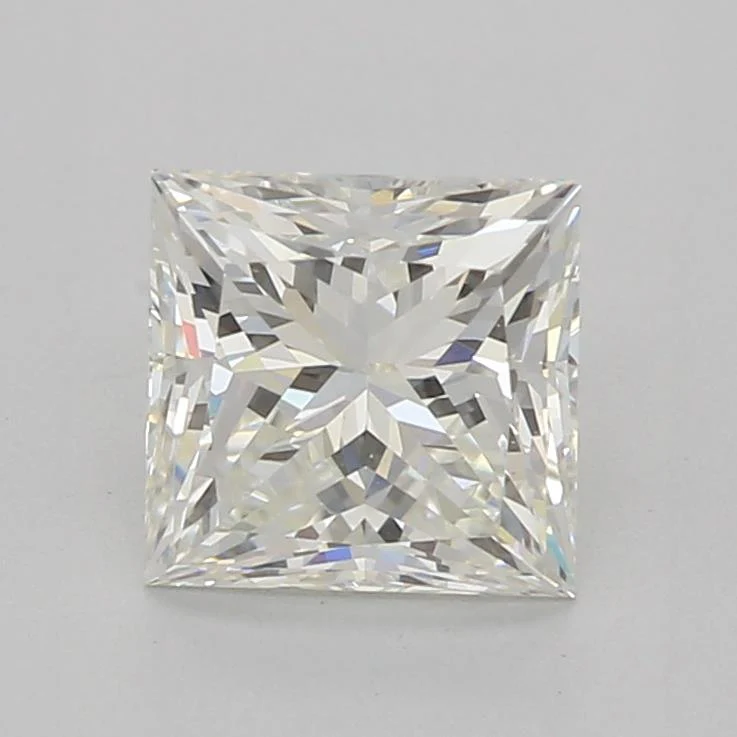Certified 1.01 Ct Princess cut J VS1 Loose Diamond