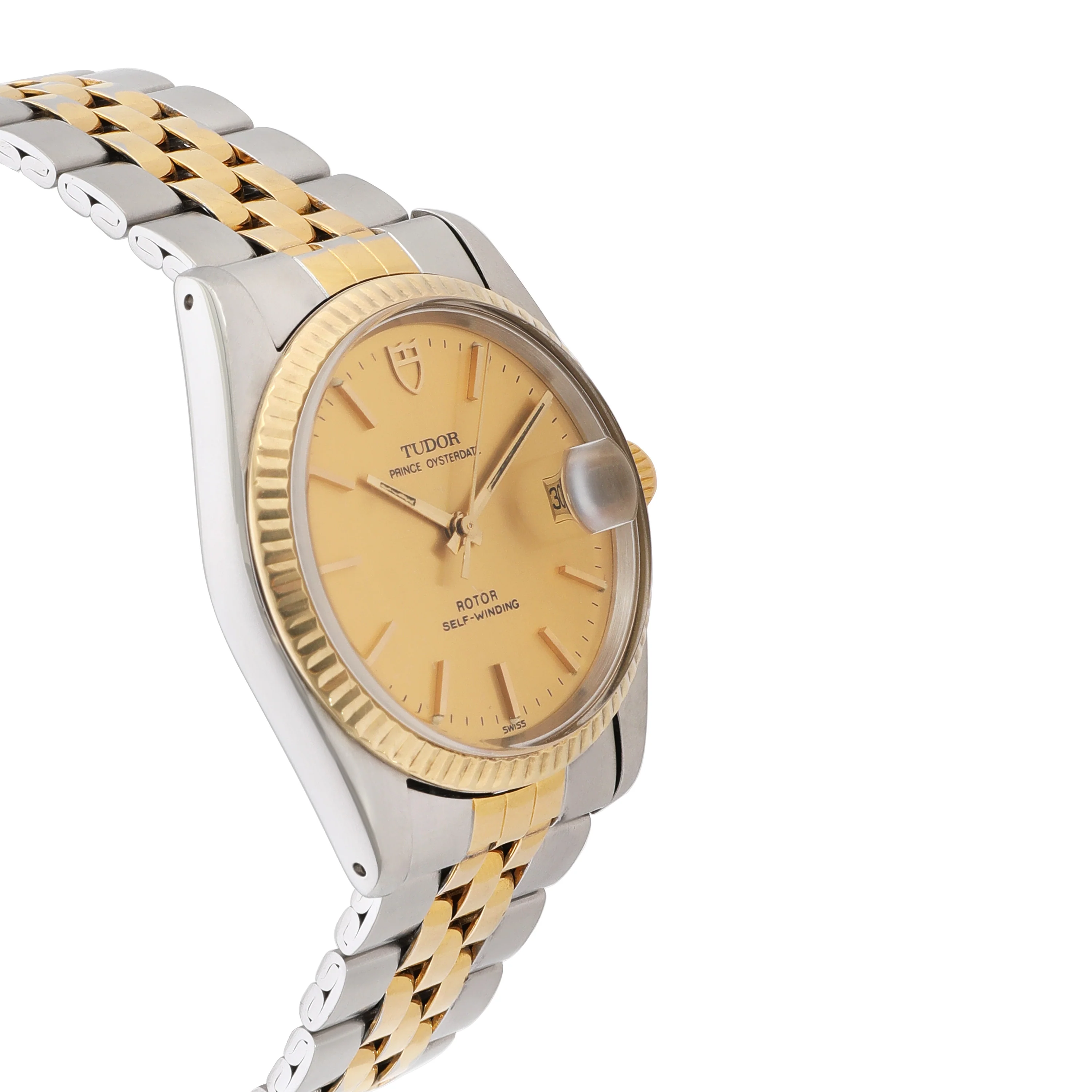 Tudor Prince Oysterdate 9071 Unisex Watch in 14kt Stainless Steel/Yellow Gold - Image 2