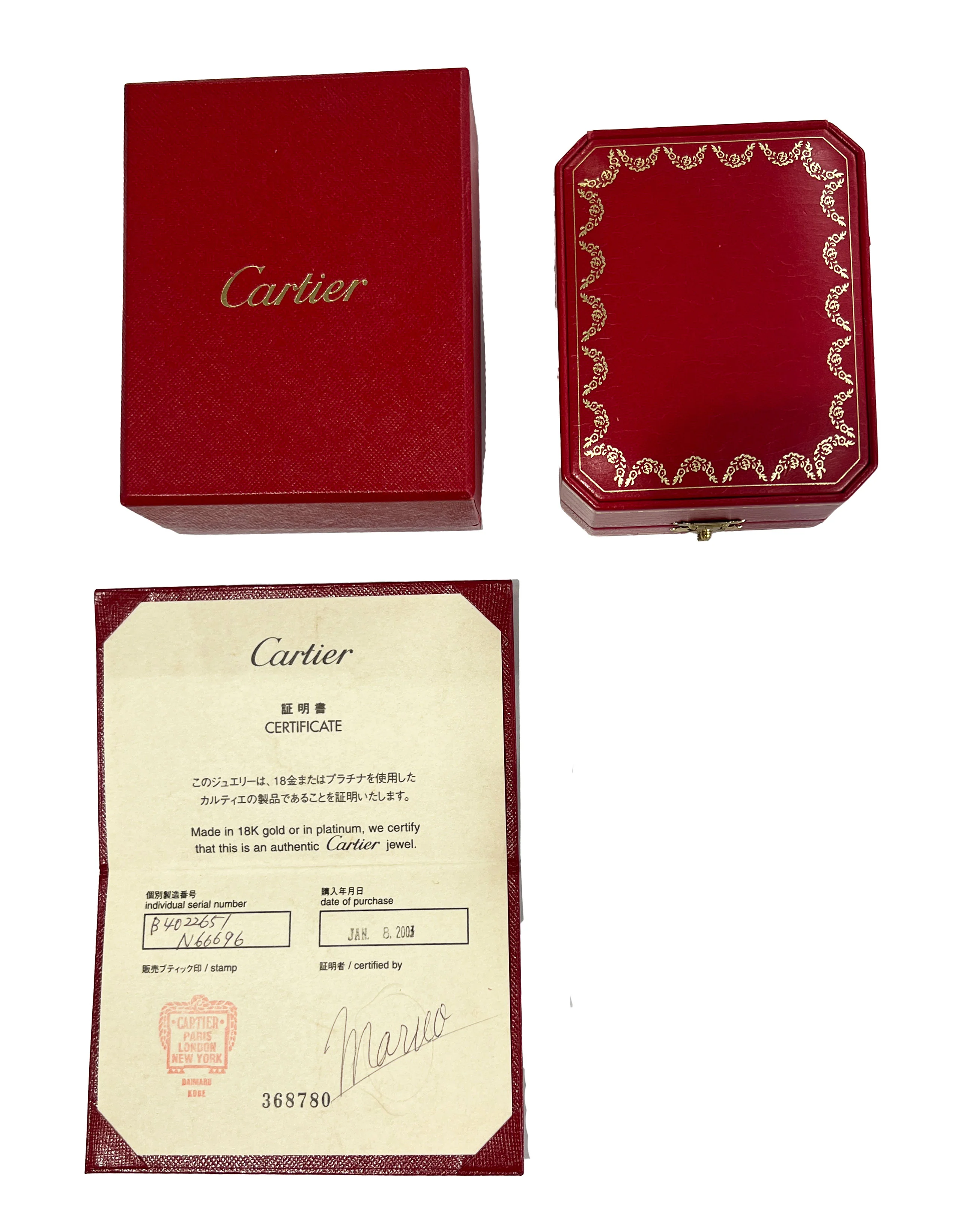 Cartier Love Ring in 18k White Gold - Image 4