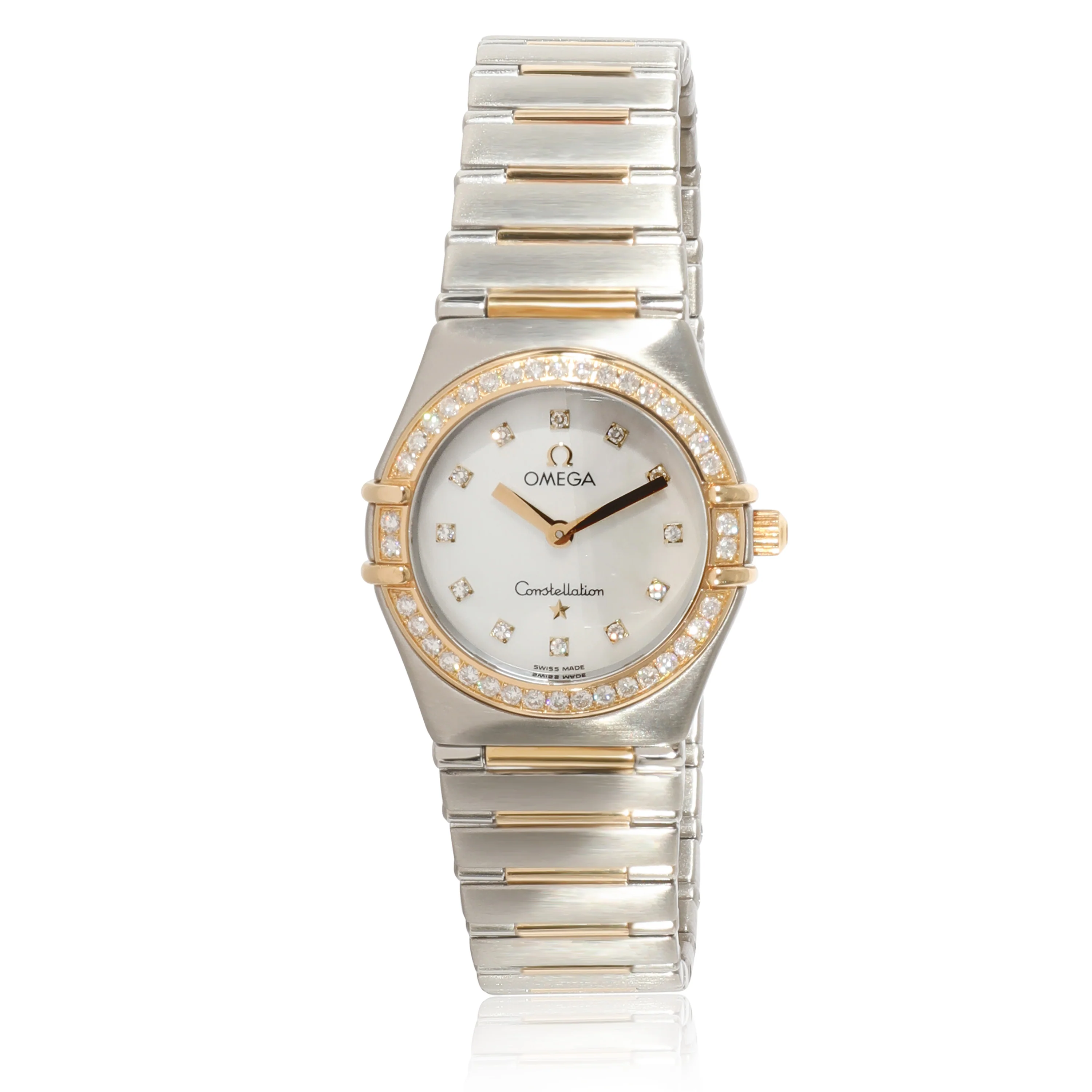 Omega Constellation 1376.75.00 Womens Watch in 18kt Stainless Steel/Yellow Gold - Image 6