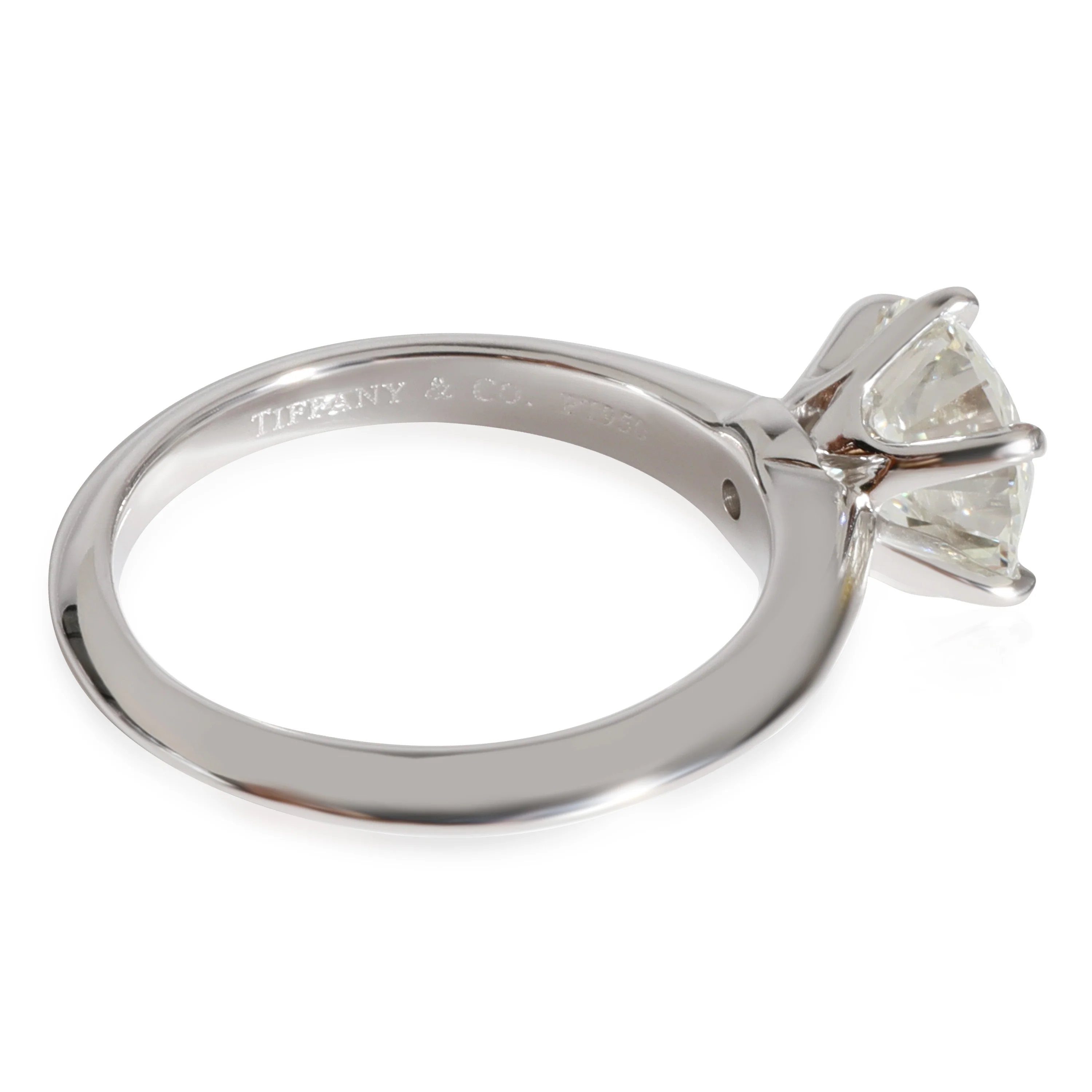 Diamond Solitaire Engagement Ring in Platinum H VS1 1.53 CT - Image 2