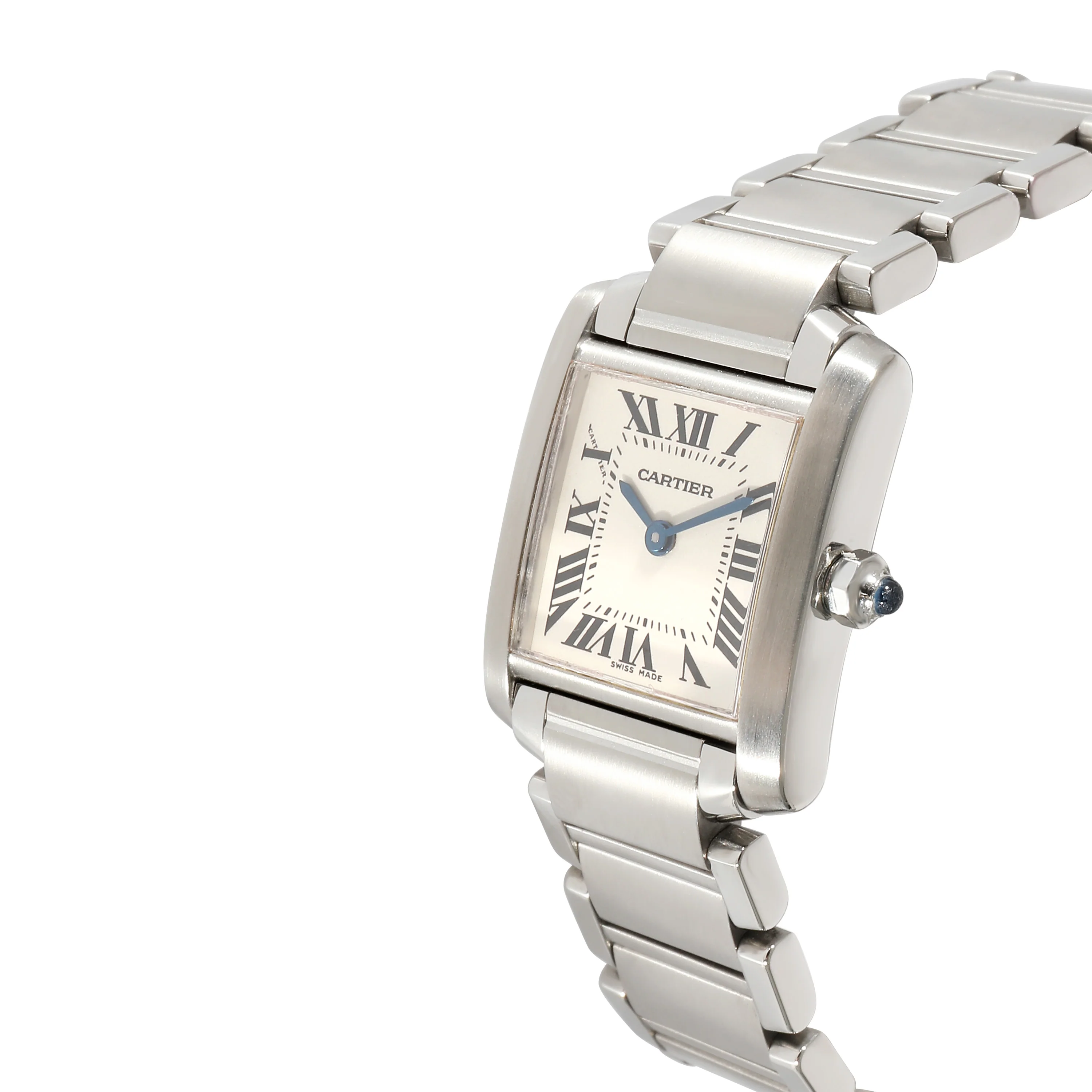 Cartier Tank Francaise W51008Q3 Womens Watch in Stainless Steel - Image 3