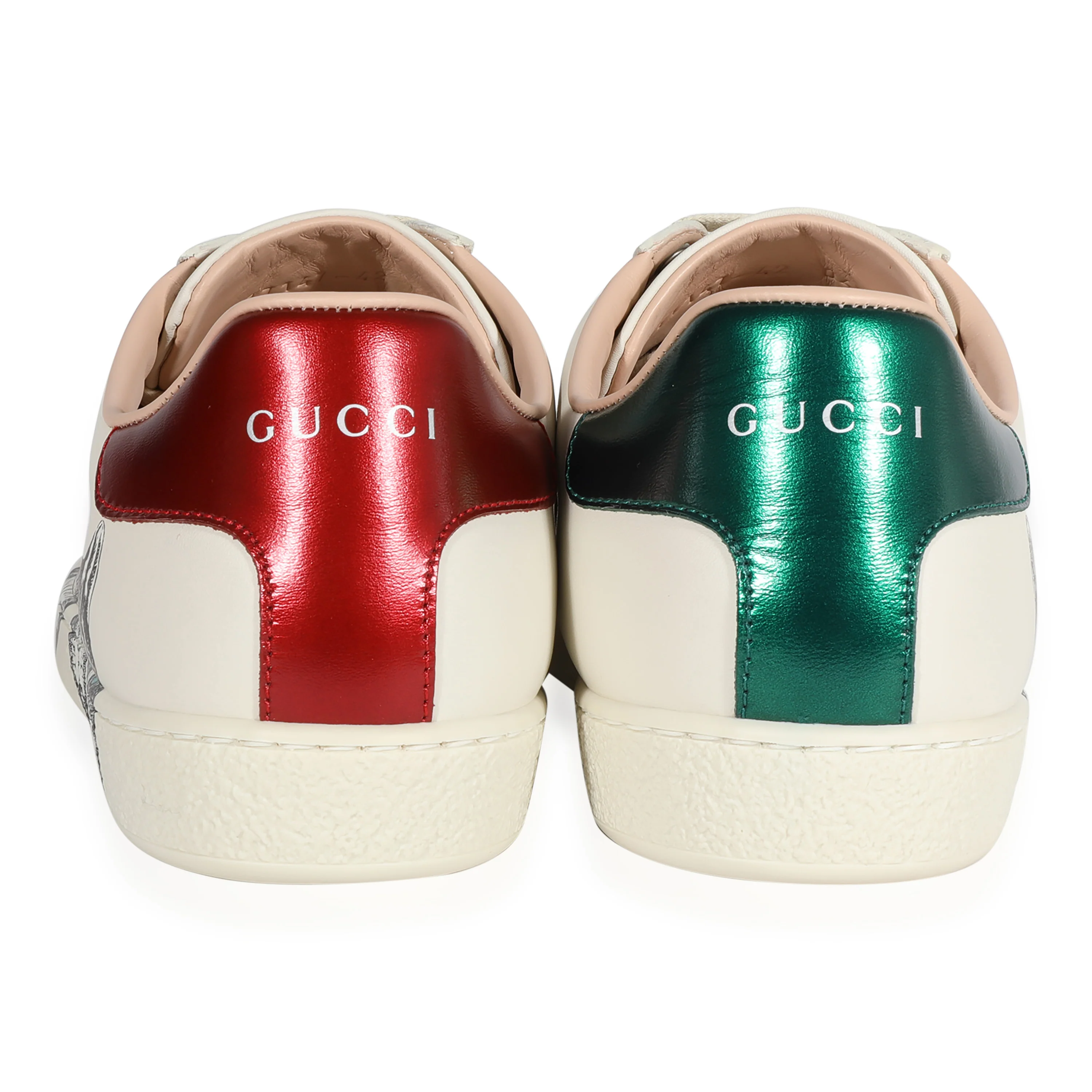 White Calfskin Mystic White Ace Sneakers 42 - Image 4