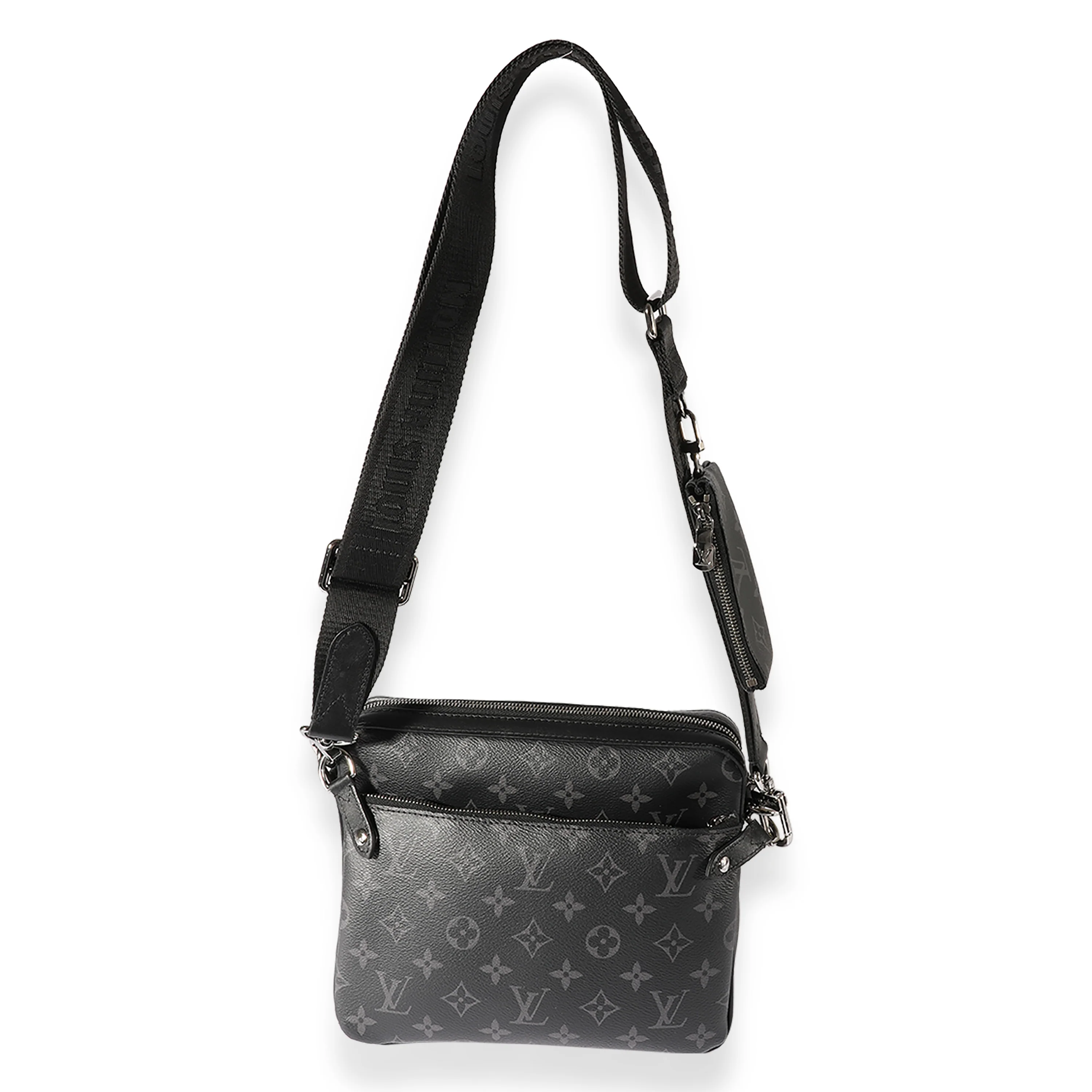 Louis Vuitton Monogram Eclipse Reverse Trio Messenger - Image 8