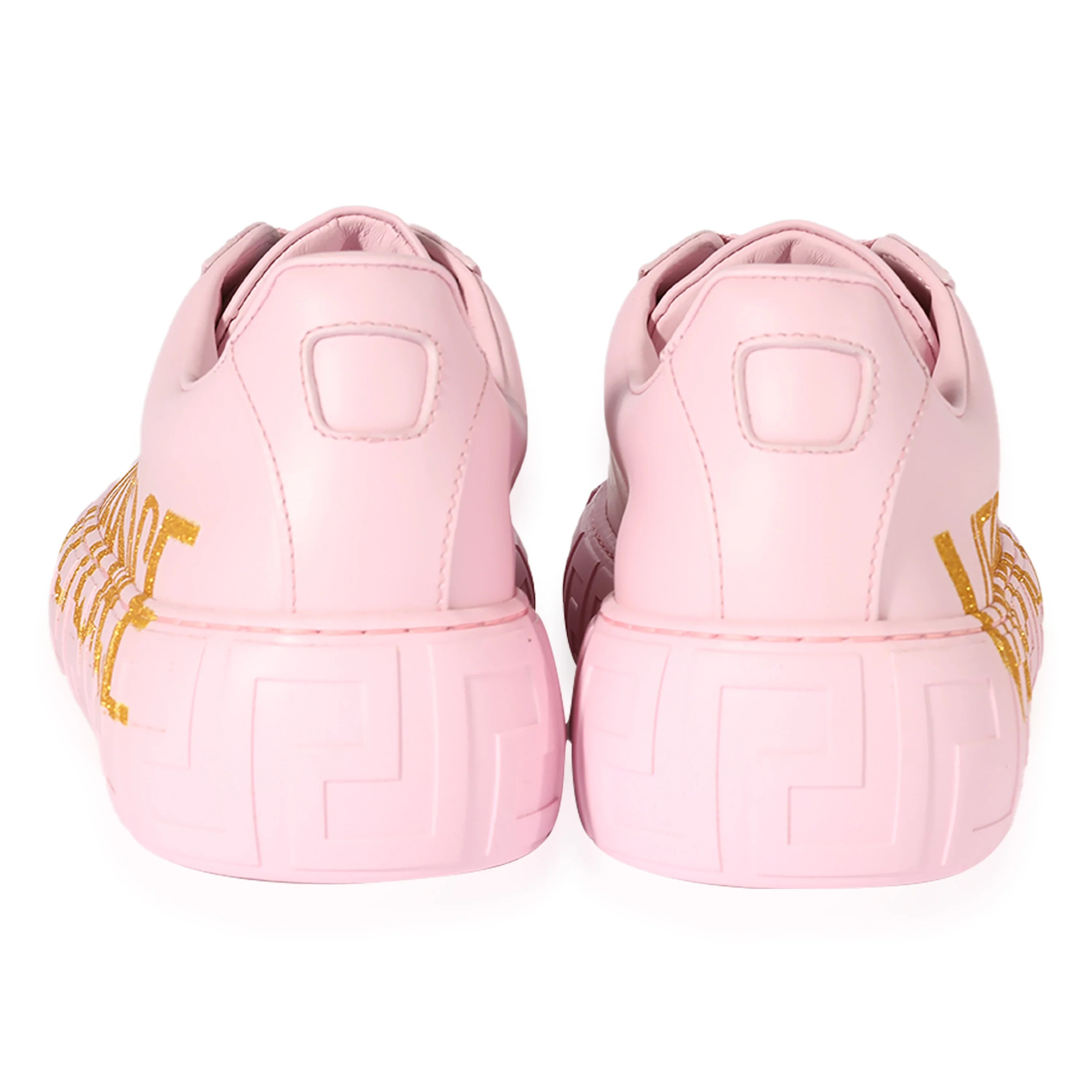 Versace Wmns Greca Low Logo - Pink Gold - Image 3