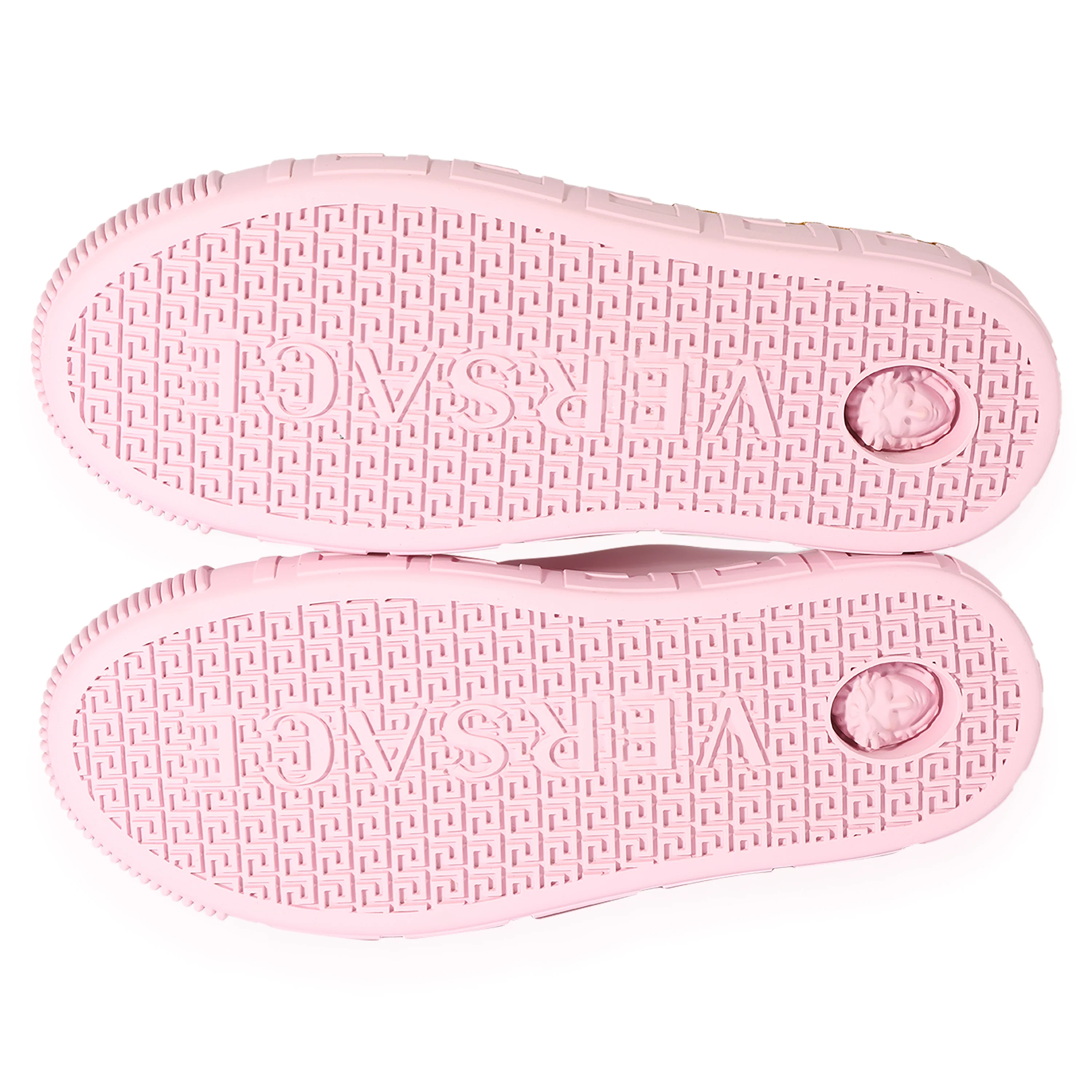 Versace Wmns Greca Low Logo - Pink Gold - Image 4
