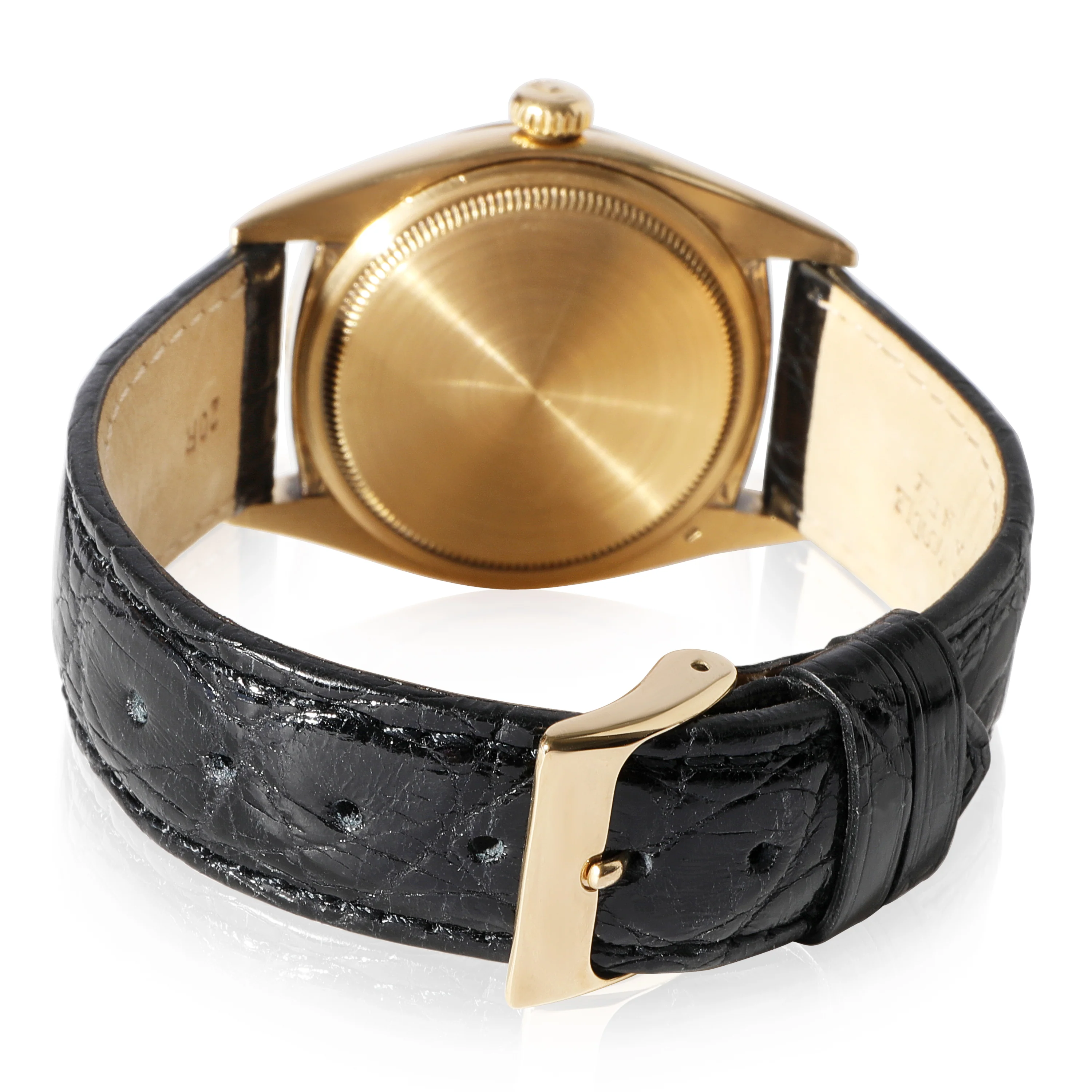 Rolex Datejust 6605 Mens Watch in Yellow Gold - Image 4