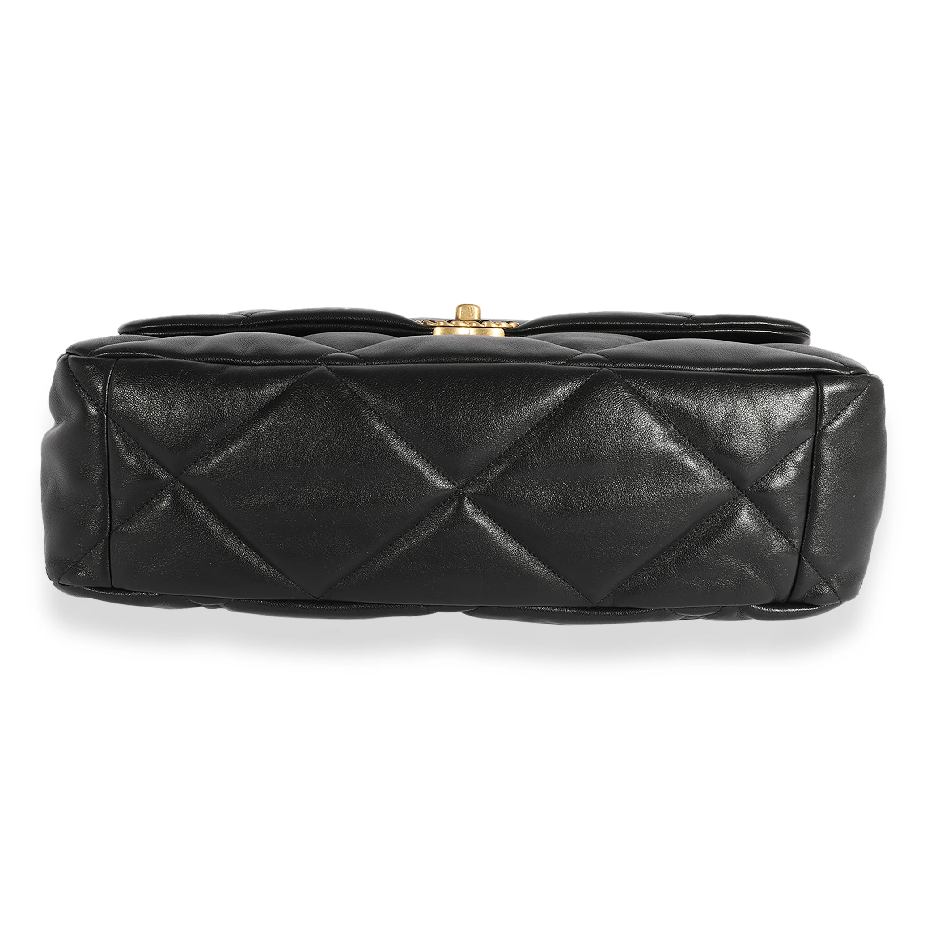 Chanel Black Quilted Lambskin Large Chanel 19 Flap Bag - Image 5