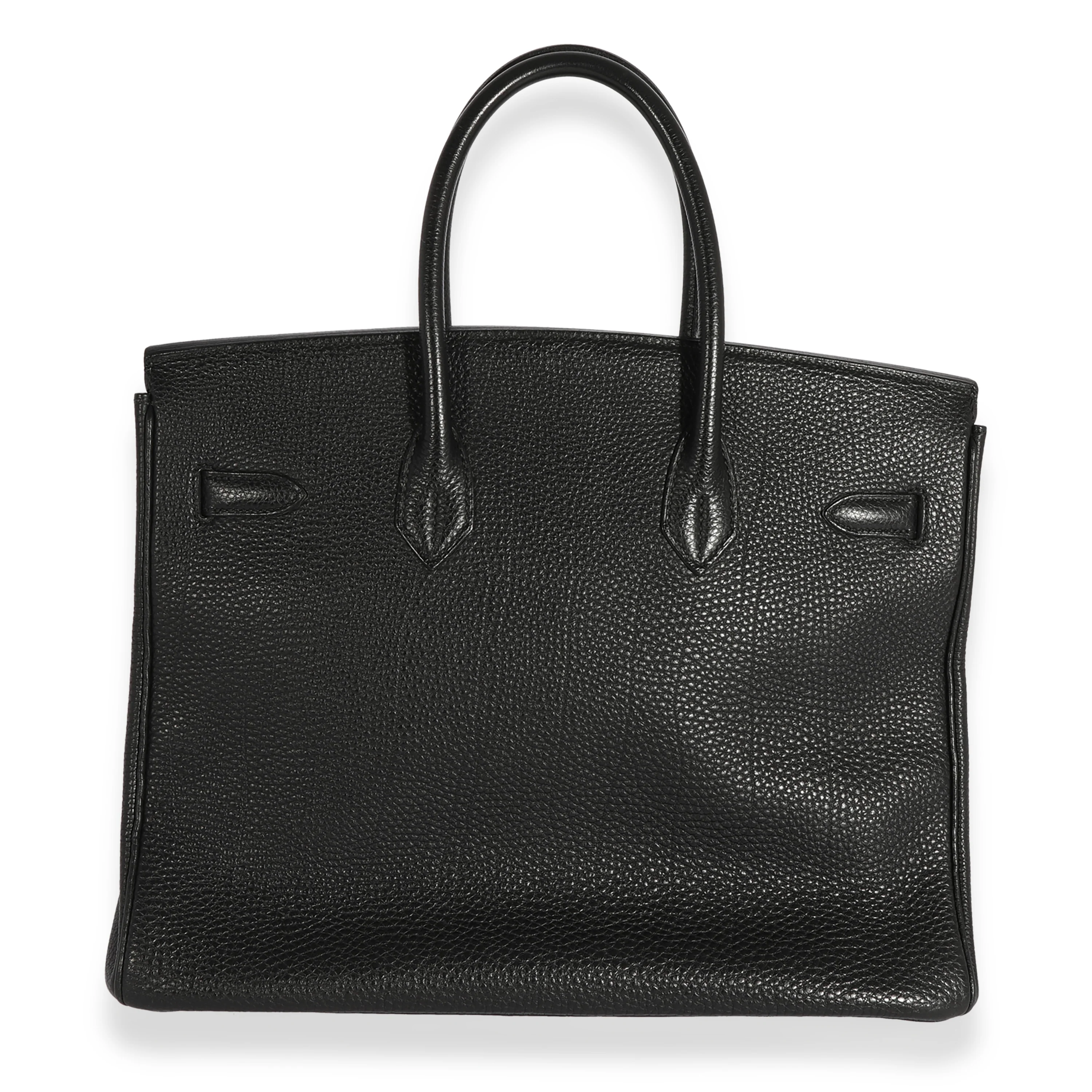 Black Togo Birkin 35 PHW - Image 4