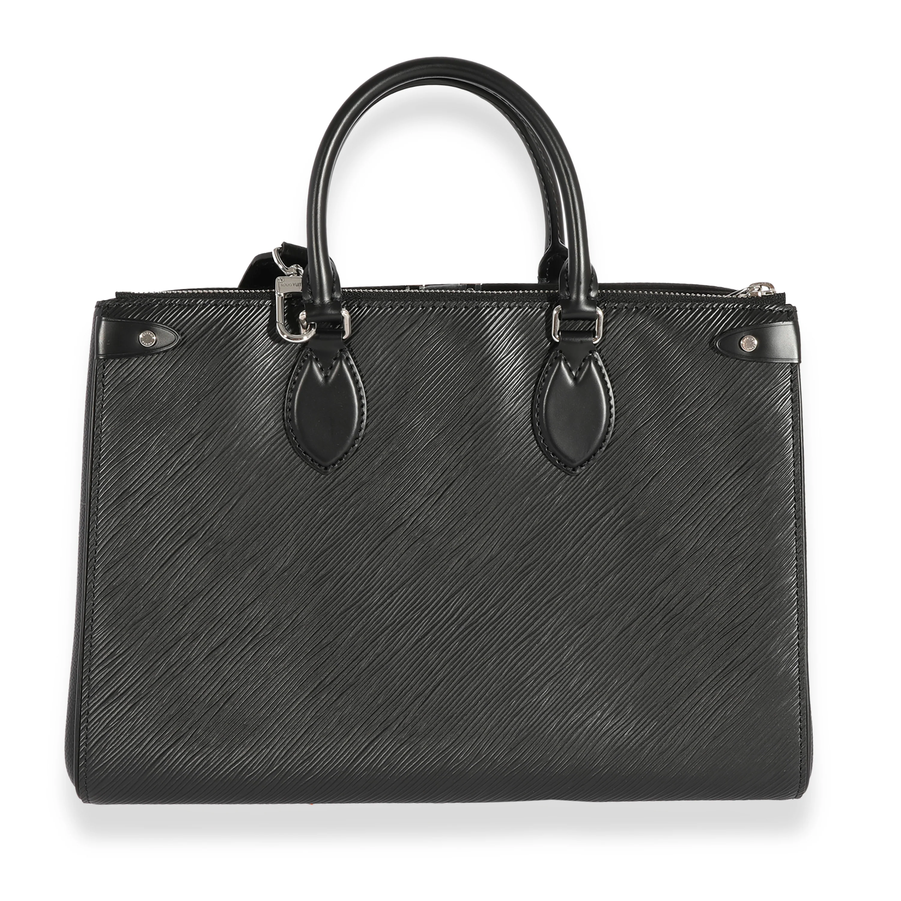 Louis Vuitton Black Epi Leather Grenelle MM Tote - Image 4