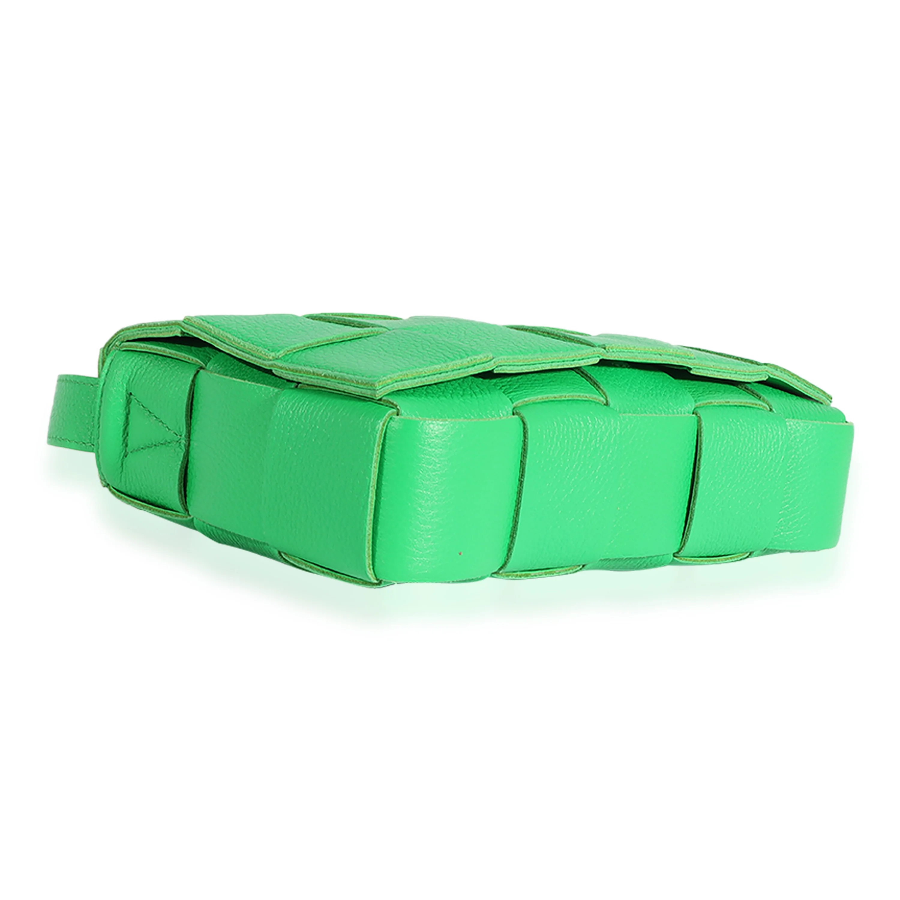 Bottega Veneta Parakeet Intrecciato Calfskin Cassette Bag - Image 6