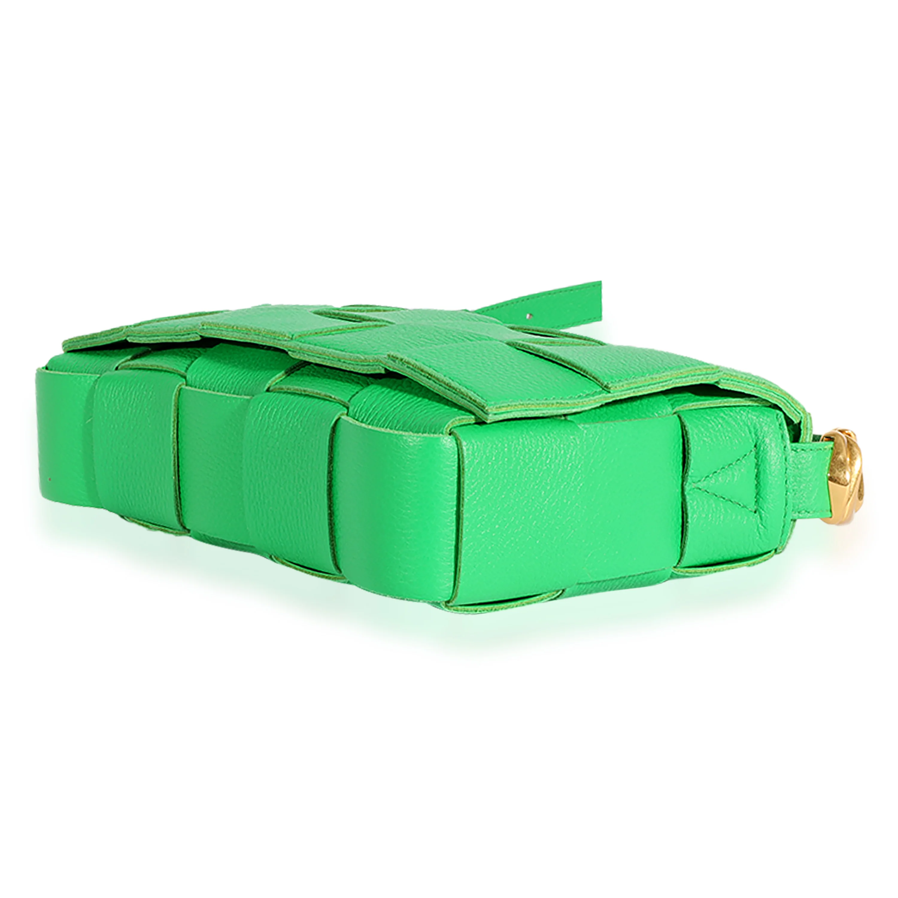 Bottega Veneta Parakeet Intrecciato Calfskin Cassette Bag - Image 7
