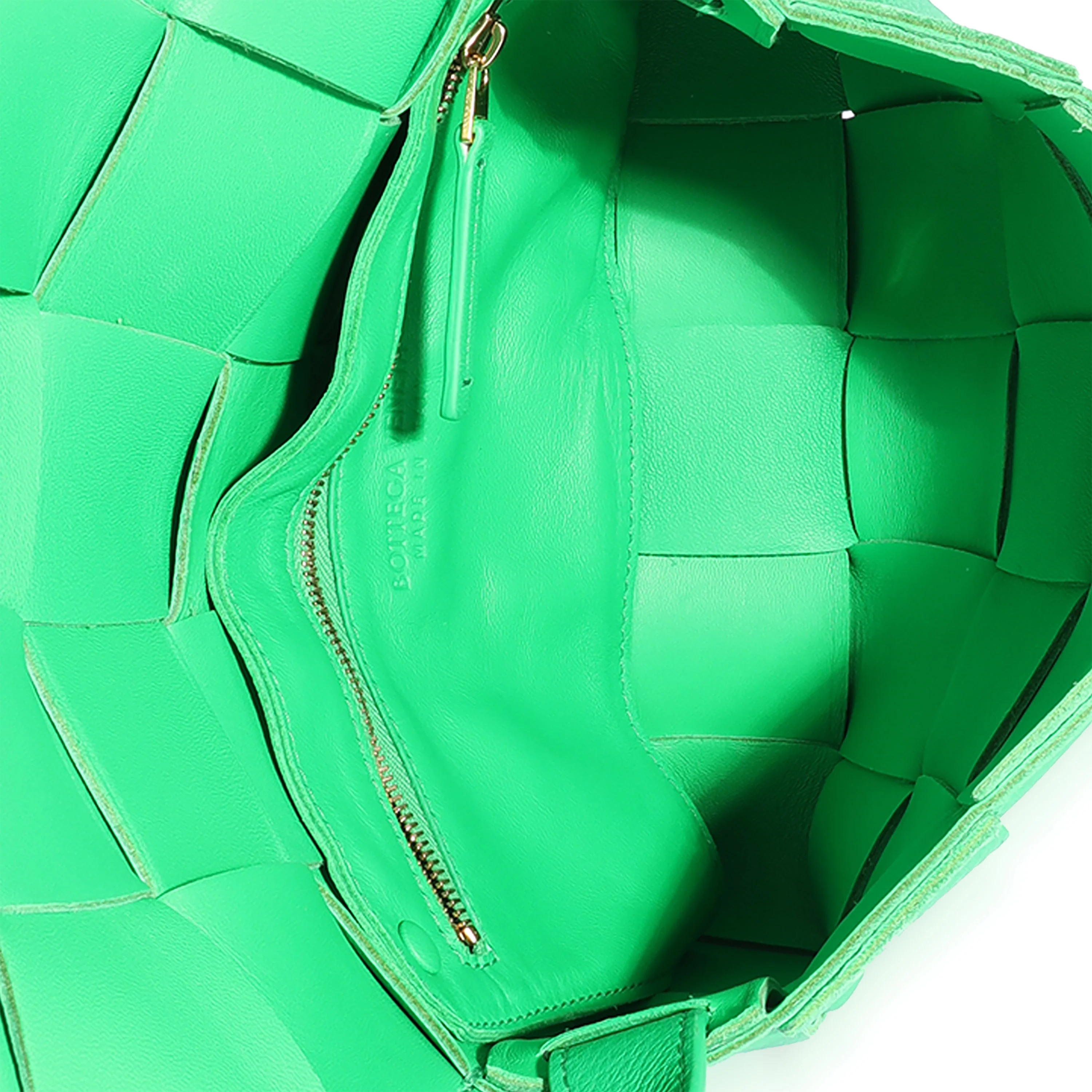 Bottega Veneta Parakeet Intrecciato Calfskin Cassette Bag - Image 8