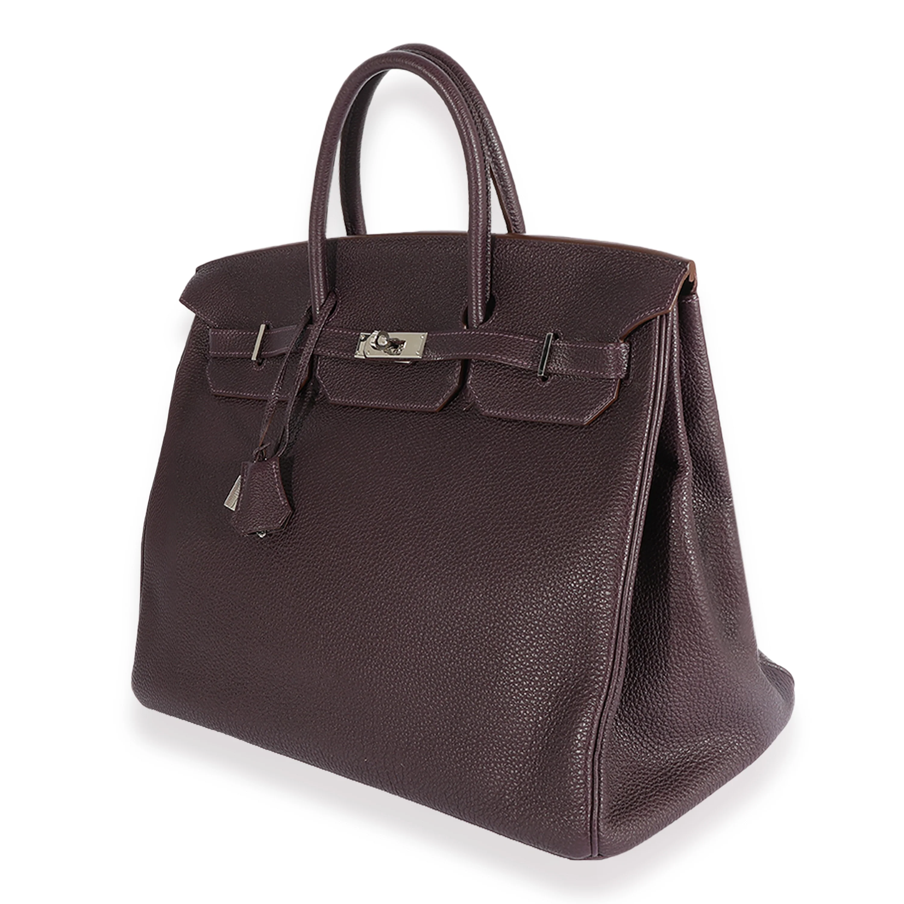 Hermès Raisin Togo Birkin 40 PHW - Image 2