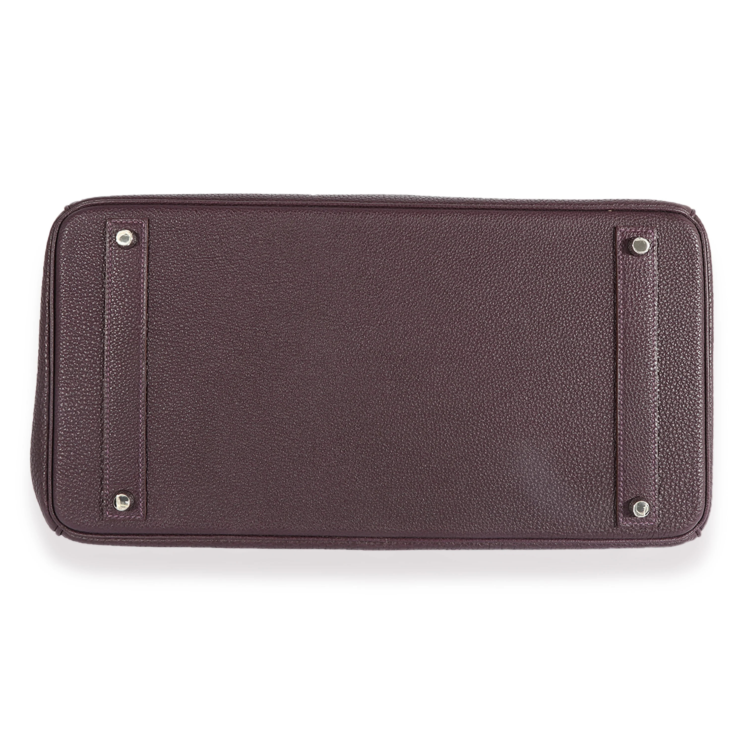Hermès Raisin Togo Birkin 40 PHW - Image 5