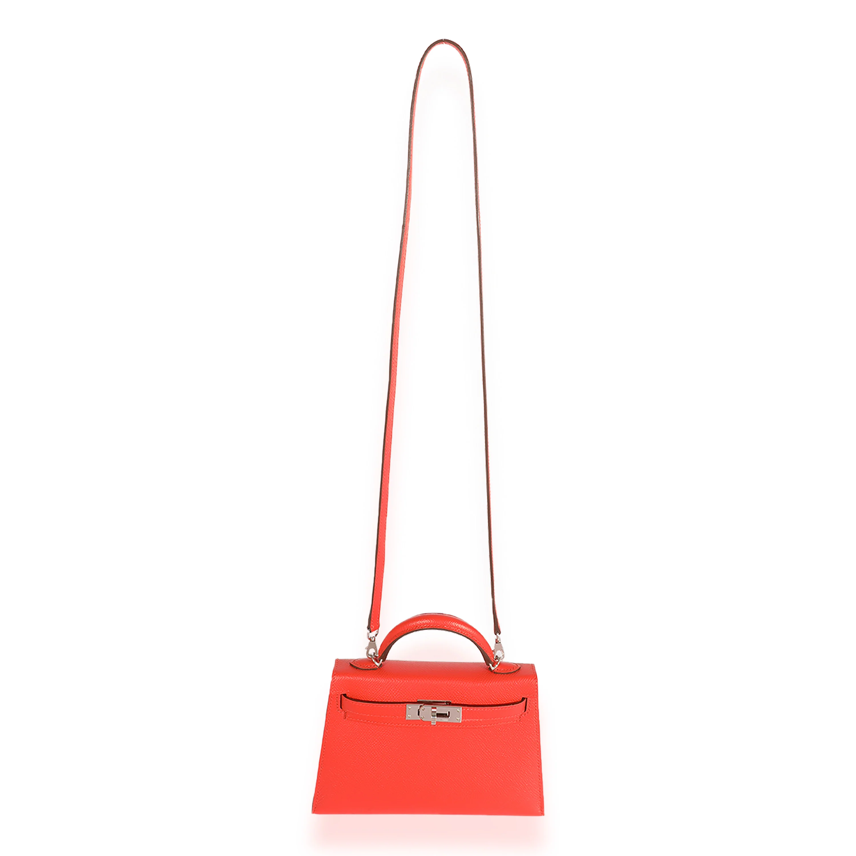 Hermès Capucines Epsom Mini Kelly 20 II PHW - Image 4