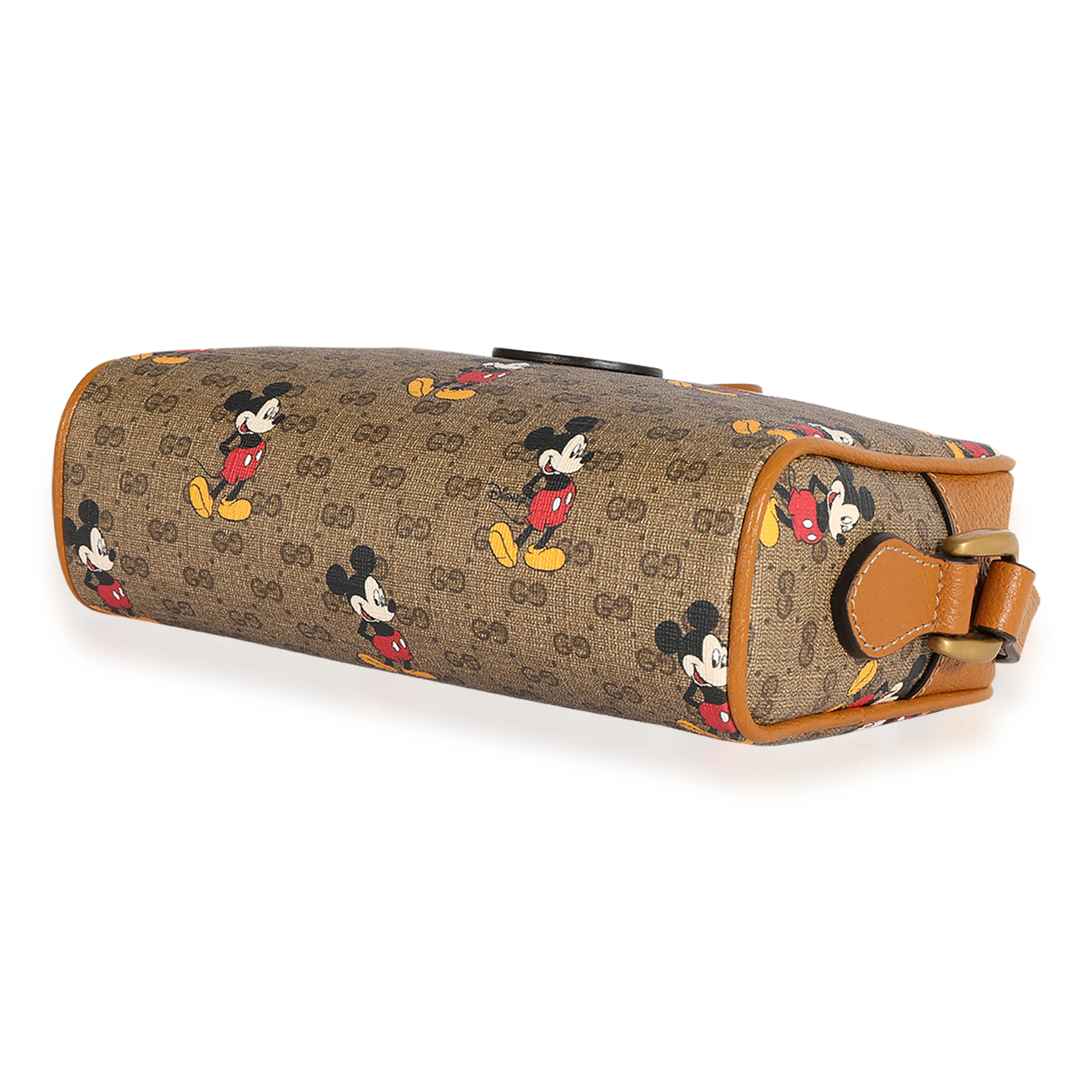 Gucci x Disney Vintage GG Supreme Mickey Mouse Shoulder Bag - Image 6