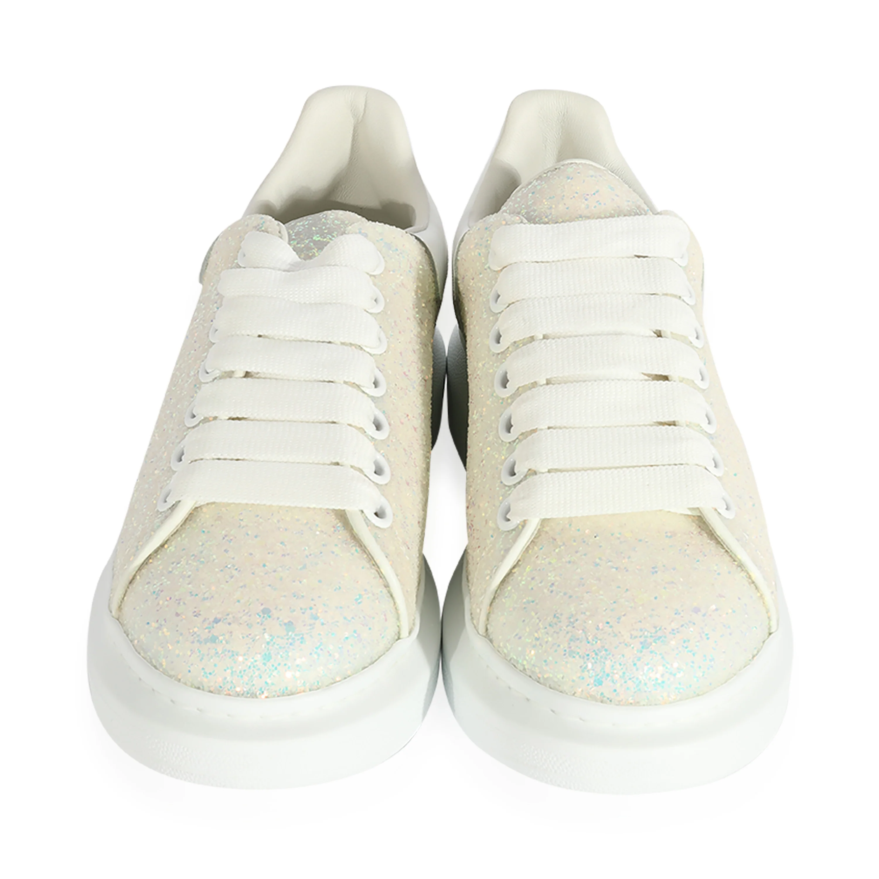 Alexander McQueen Wmns Oversized Sneaker Glitter - Image 3