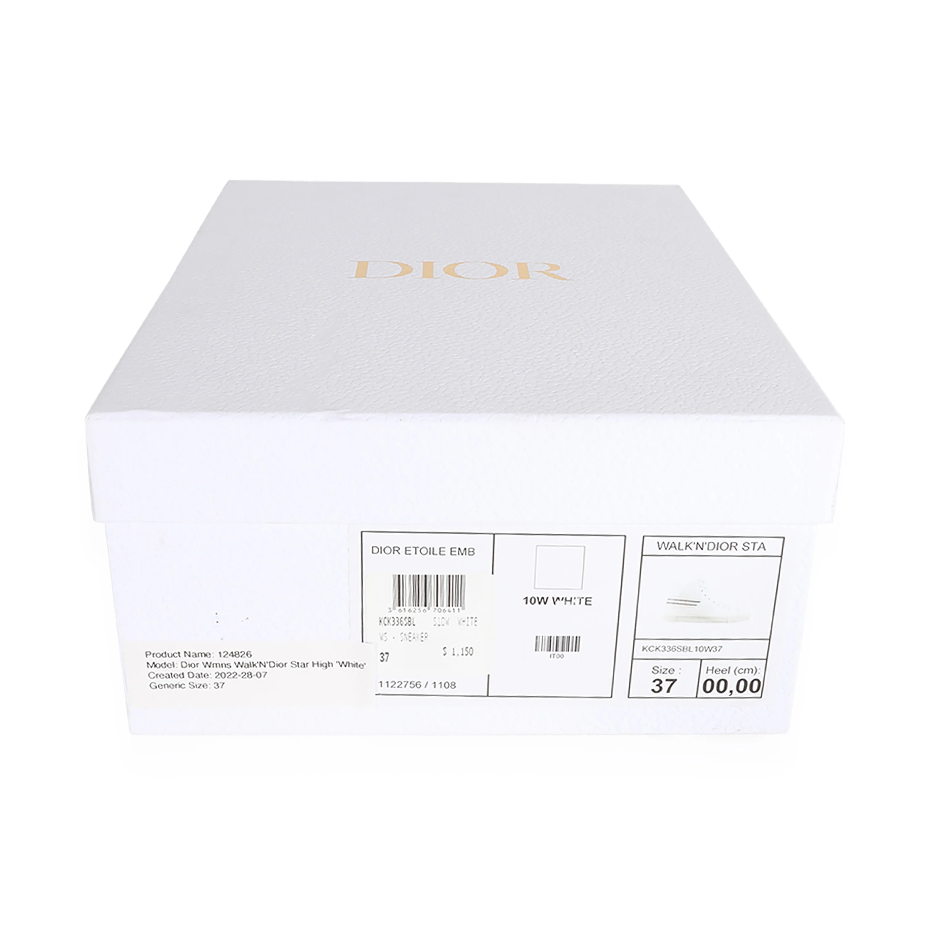Dior Wmns WalkNDior Star High White - Image 4