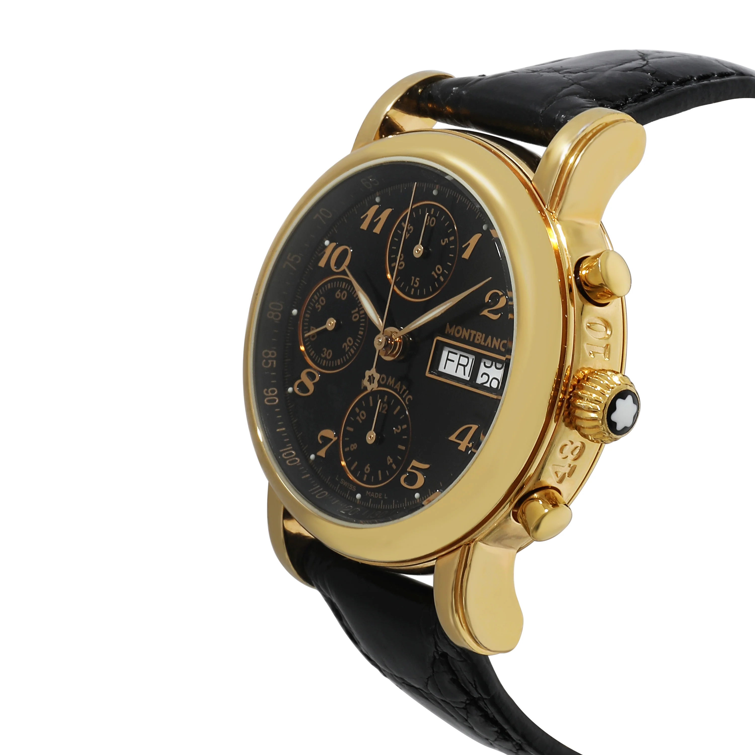 Montblanc Meisterstuck 7016 Mens Watch in Gold Plate - Image 3