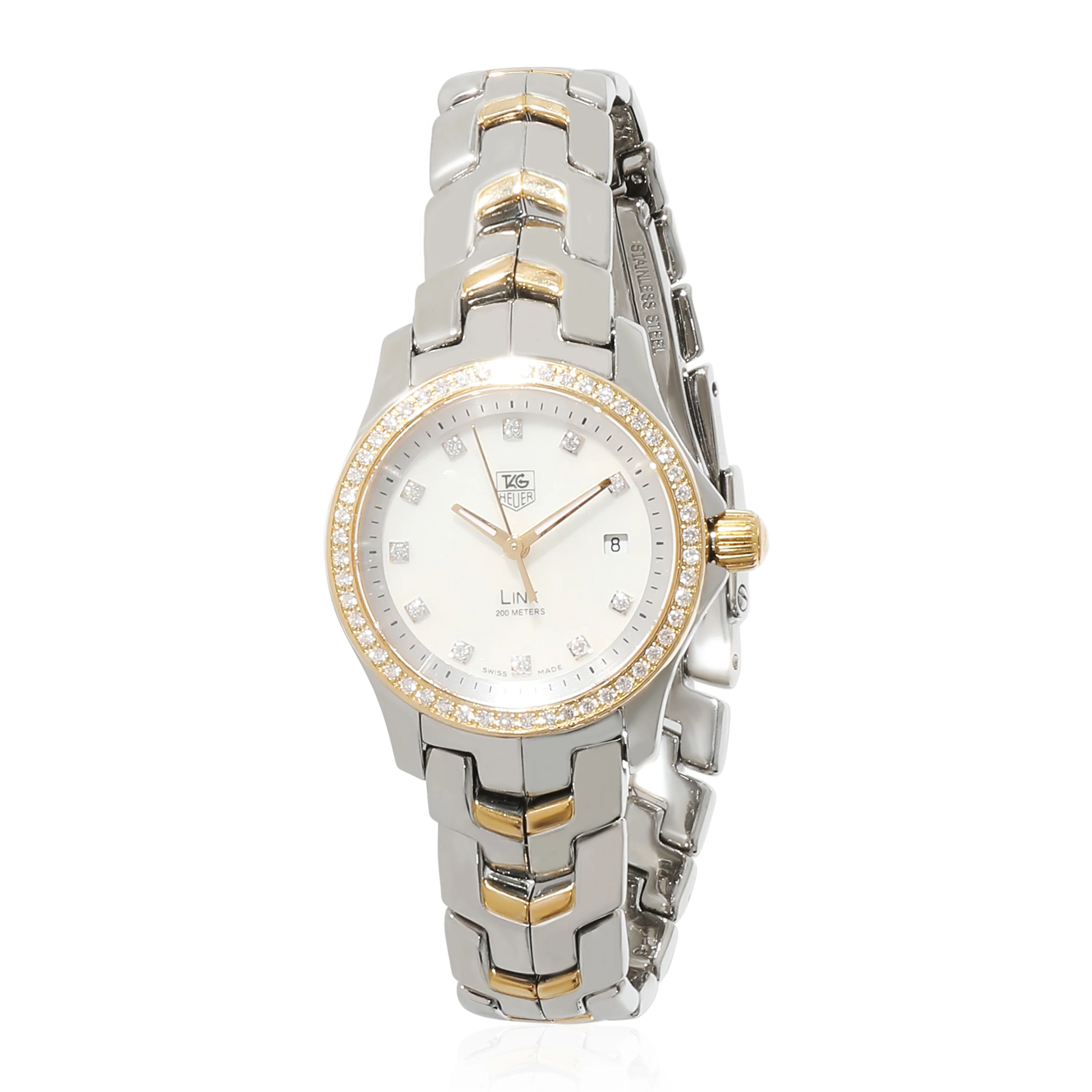 Link WJF1354.BB0581 Womens Watch in 18kt Stainless Steel/Yellow Gold