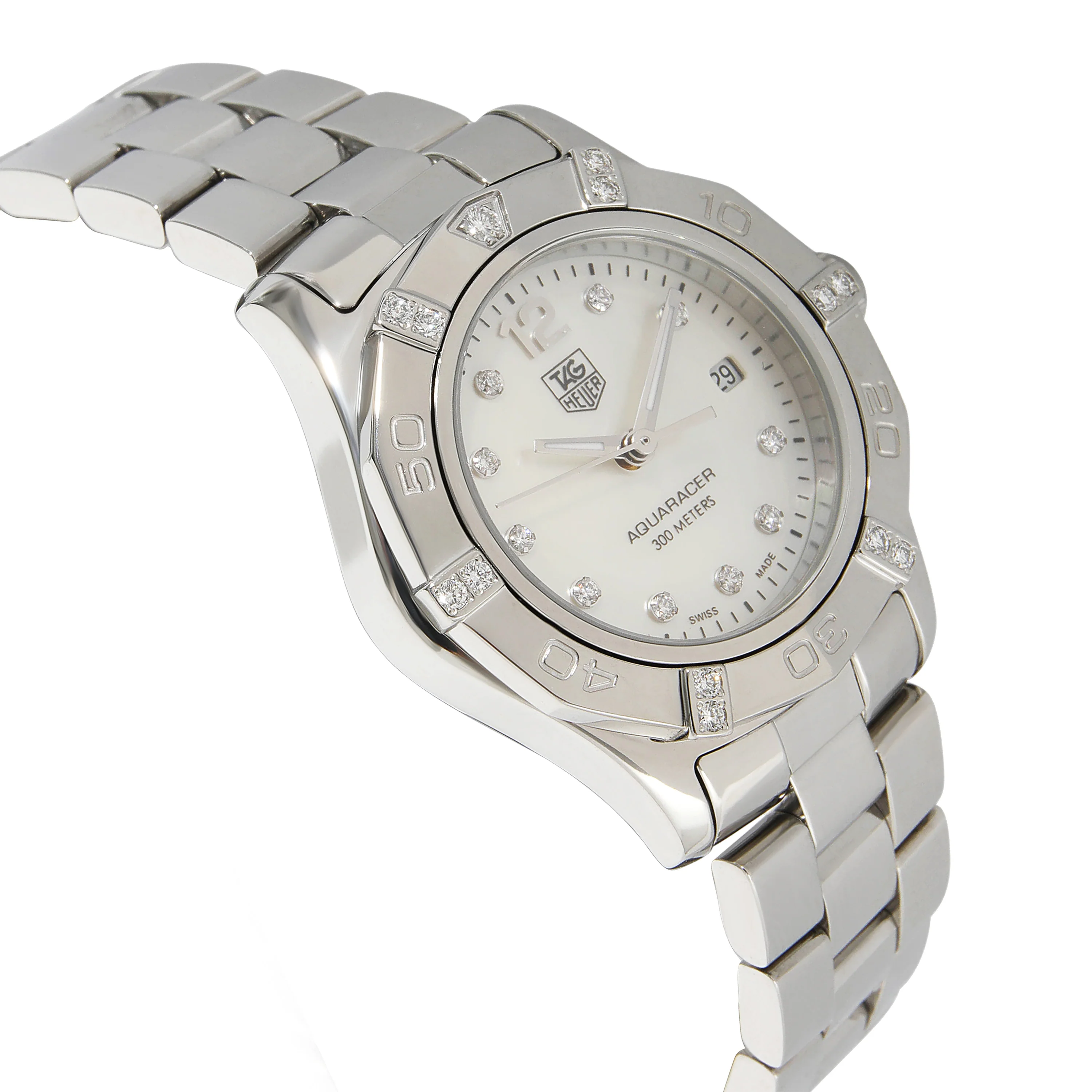 Tag Heuer Aquaracer WAF141G.BA0813 Womens Watch in Stainless Steel - Image 2