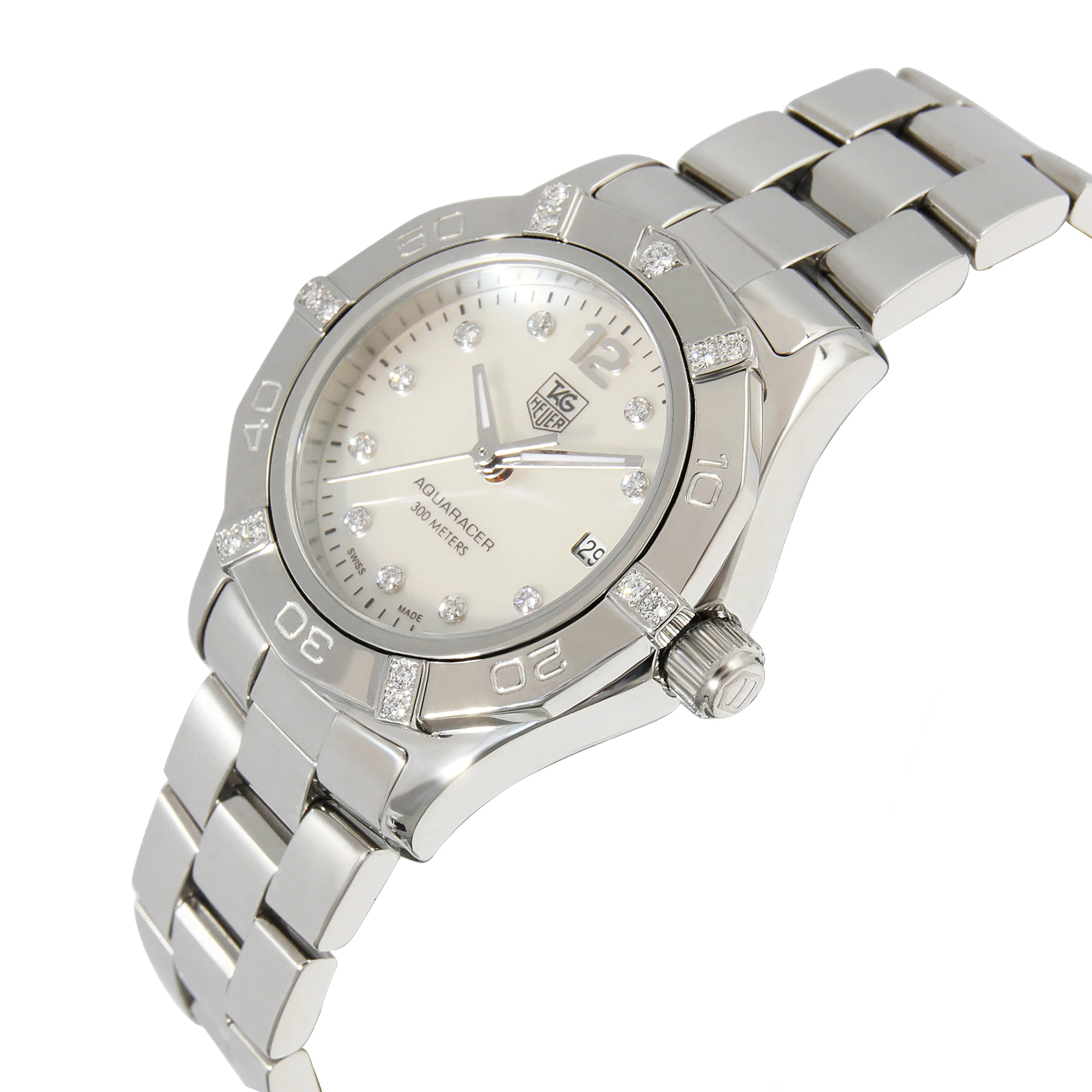 Tag Heuer Aquaracer WAF141G.BA0813 Womens Watch in Stainless Steel - Image 3