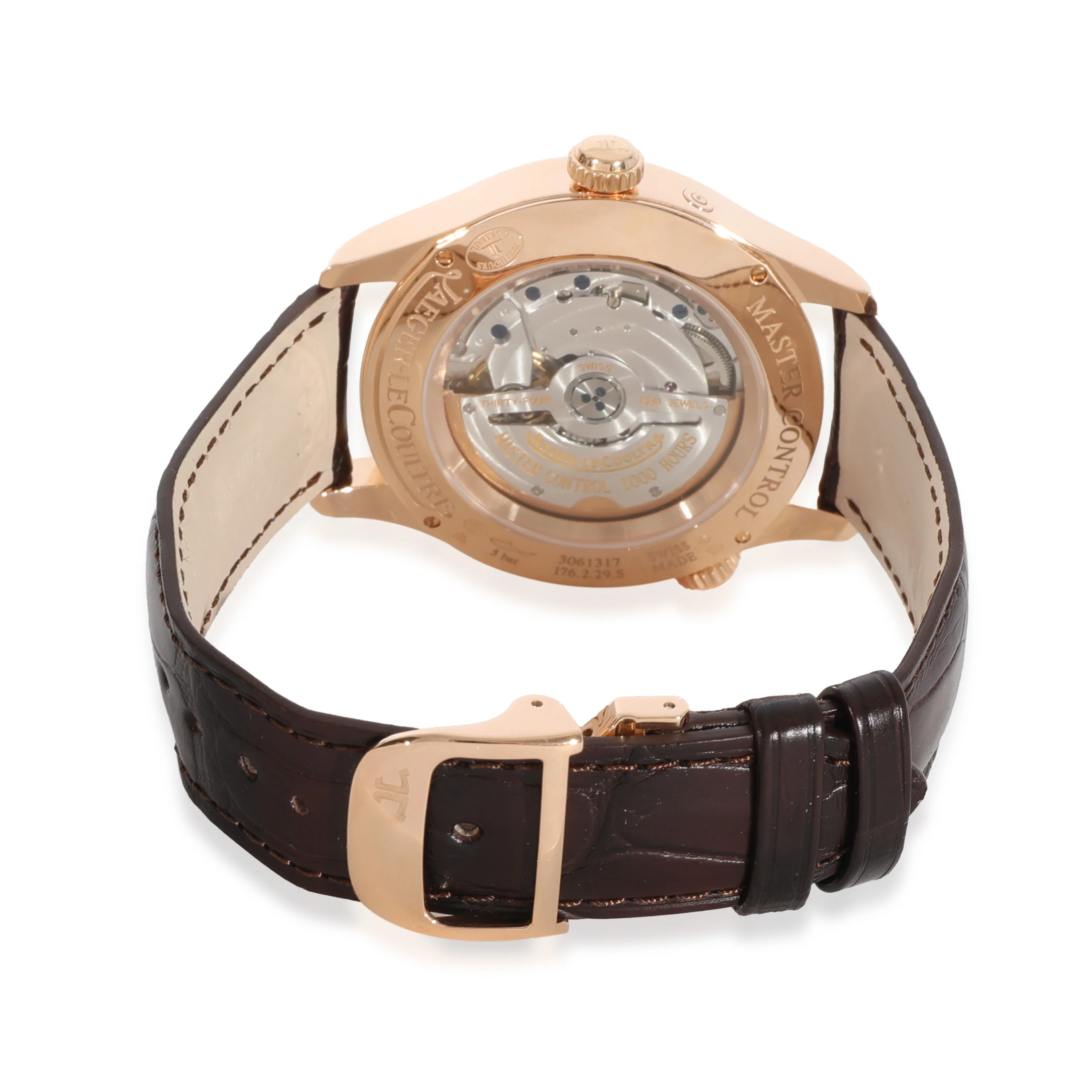 Jaeger-LeCoultre Master Geographic Q1422421 Mens Watch in 18kt Rose Gold - Image 4