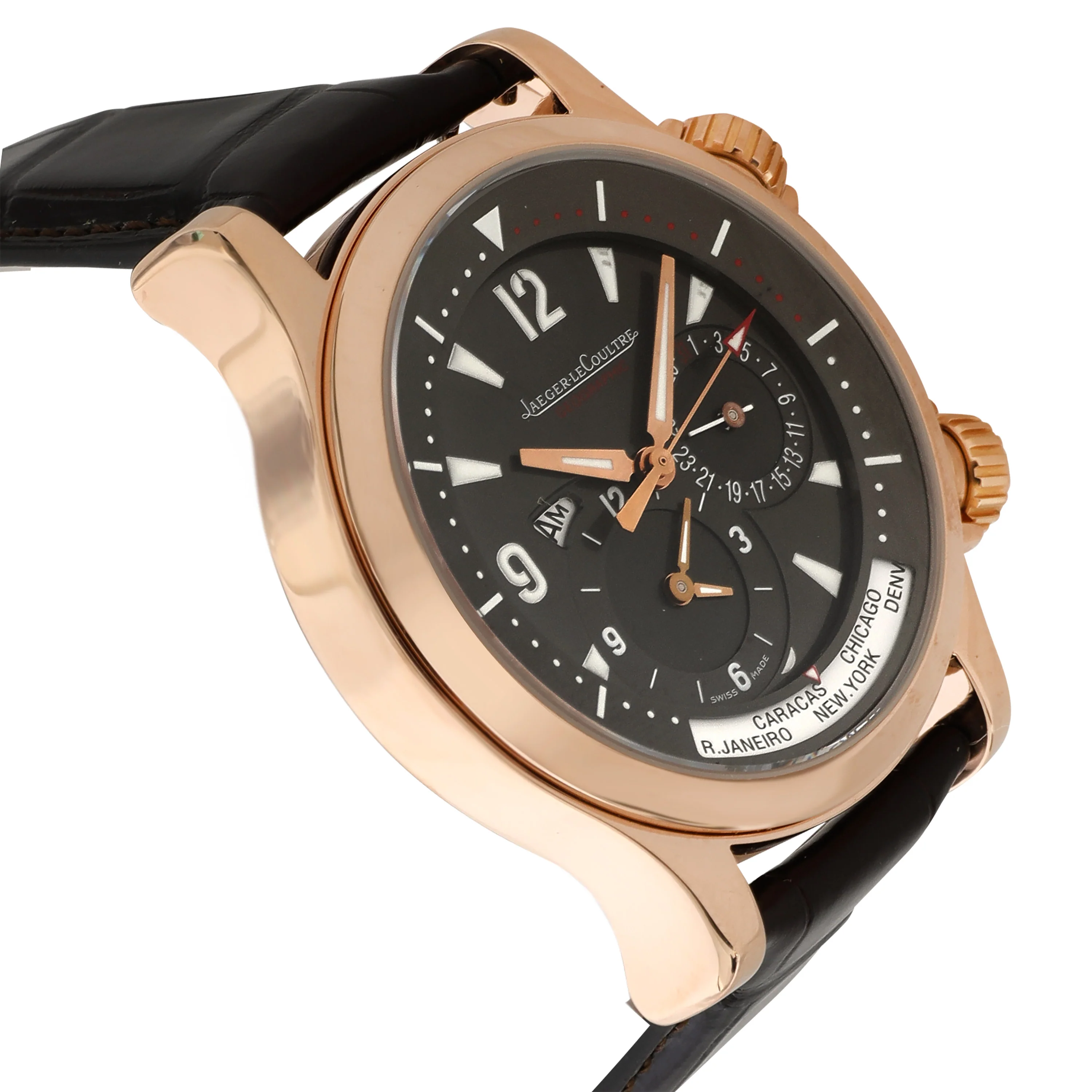 Master Compressor Geographic Q1712440 Mens Watch in 18kt Rose - Image 2