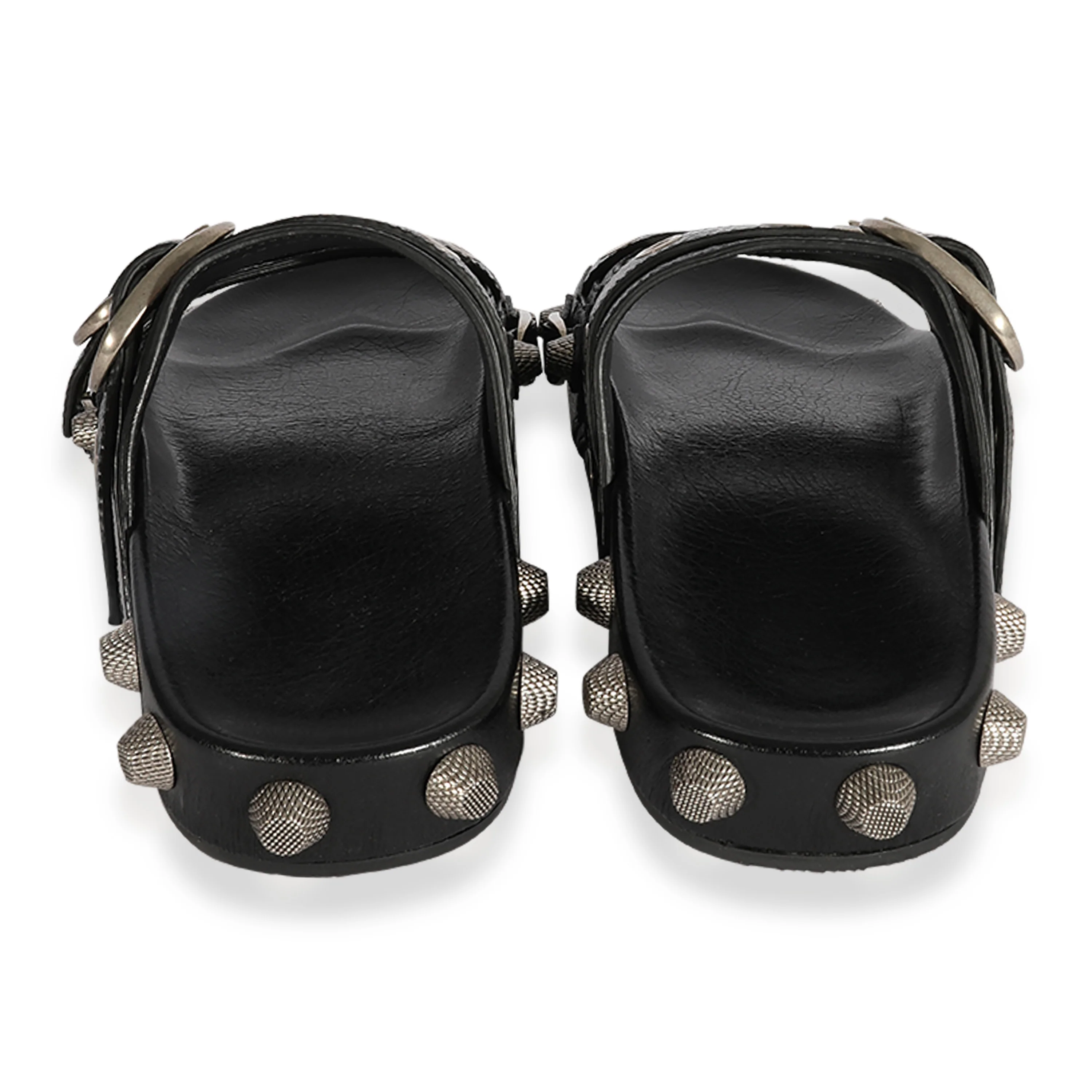 Balenciaga Cagole Sandal Black - Image 4