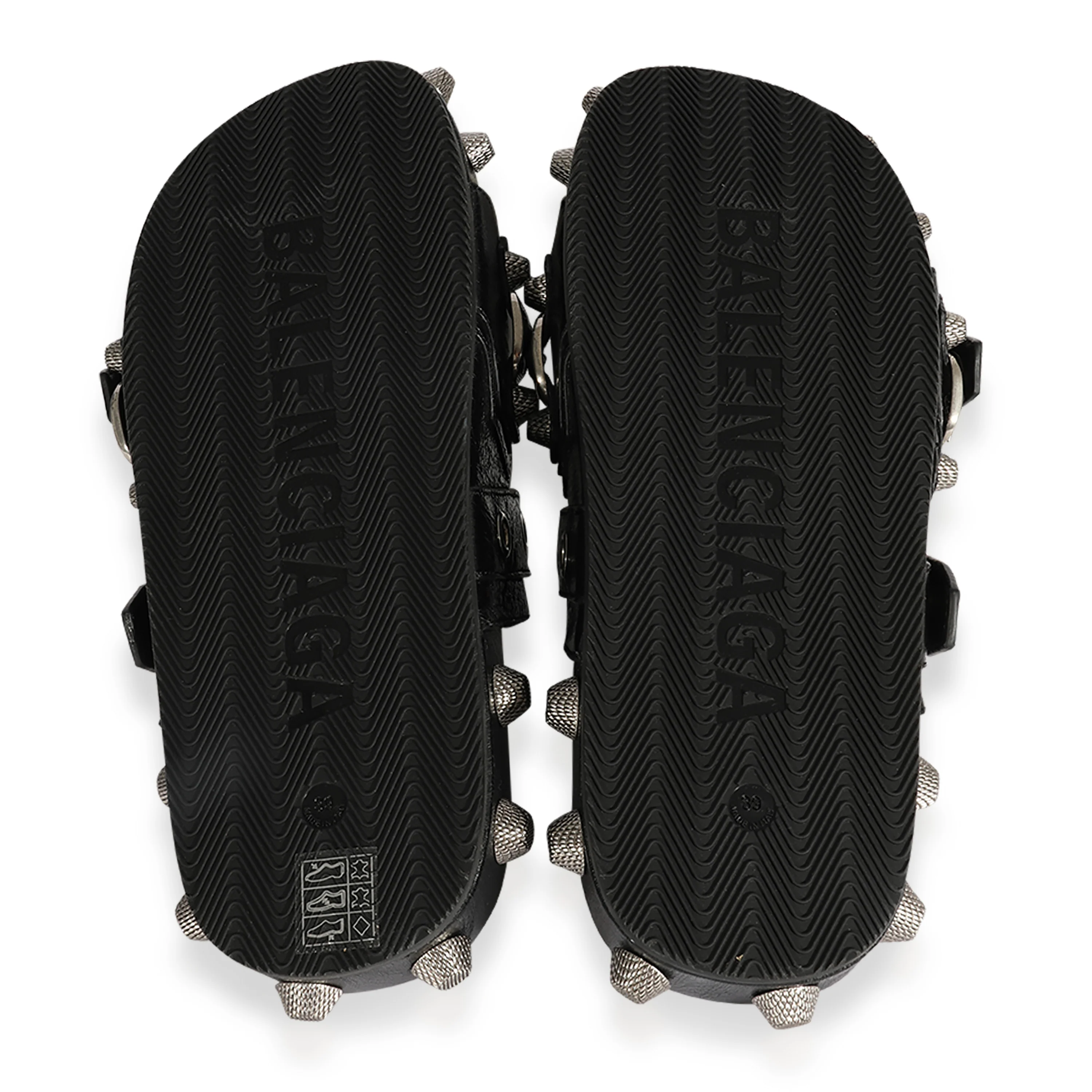 Balenciaga Cagole Sandal Black - Image 5