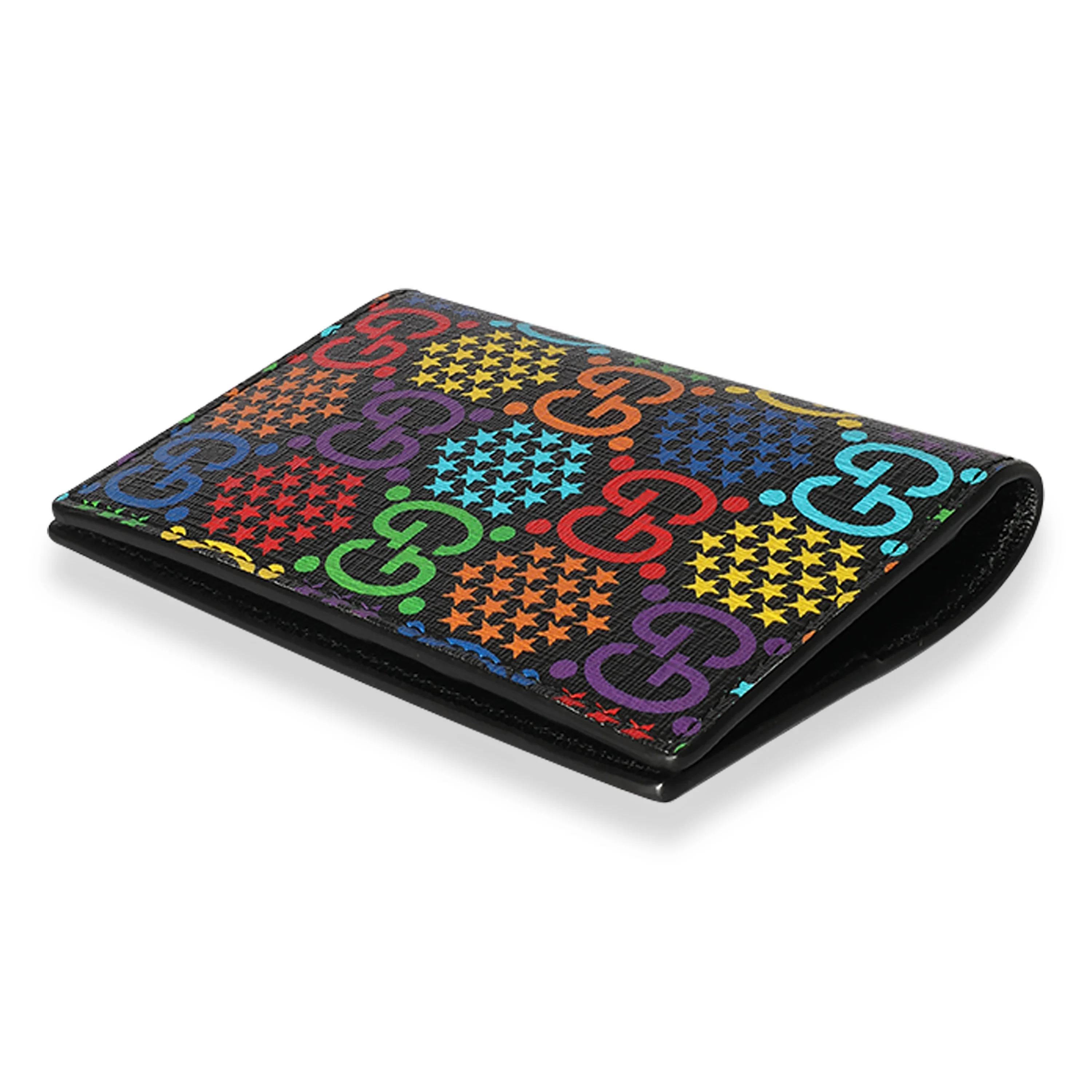 Gucci Limited Edition Psychedelic Rainbow GG Supreme Canvas Passport Cover - Image 6