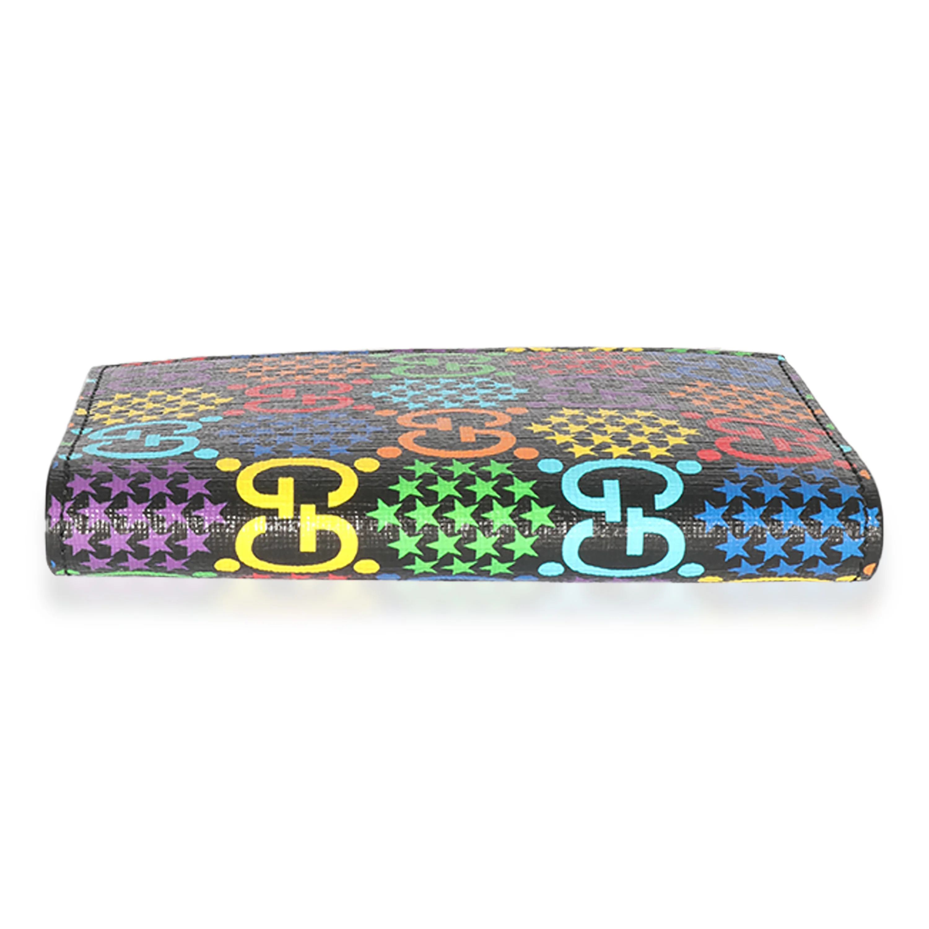 Gucci Limited Edition Psychedelic Rainbow GG Supreme Canvas Passport Cover - Image 7