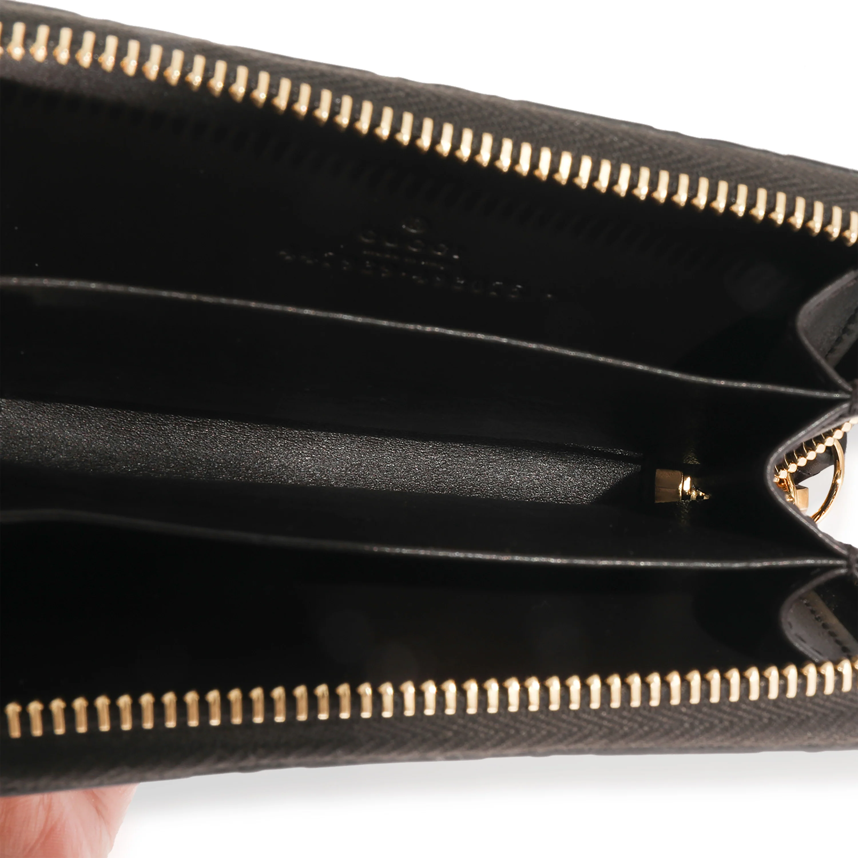 Gucci Brown Guccissima Signature Card Case - Image 5