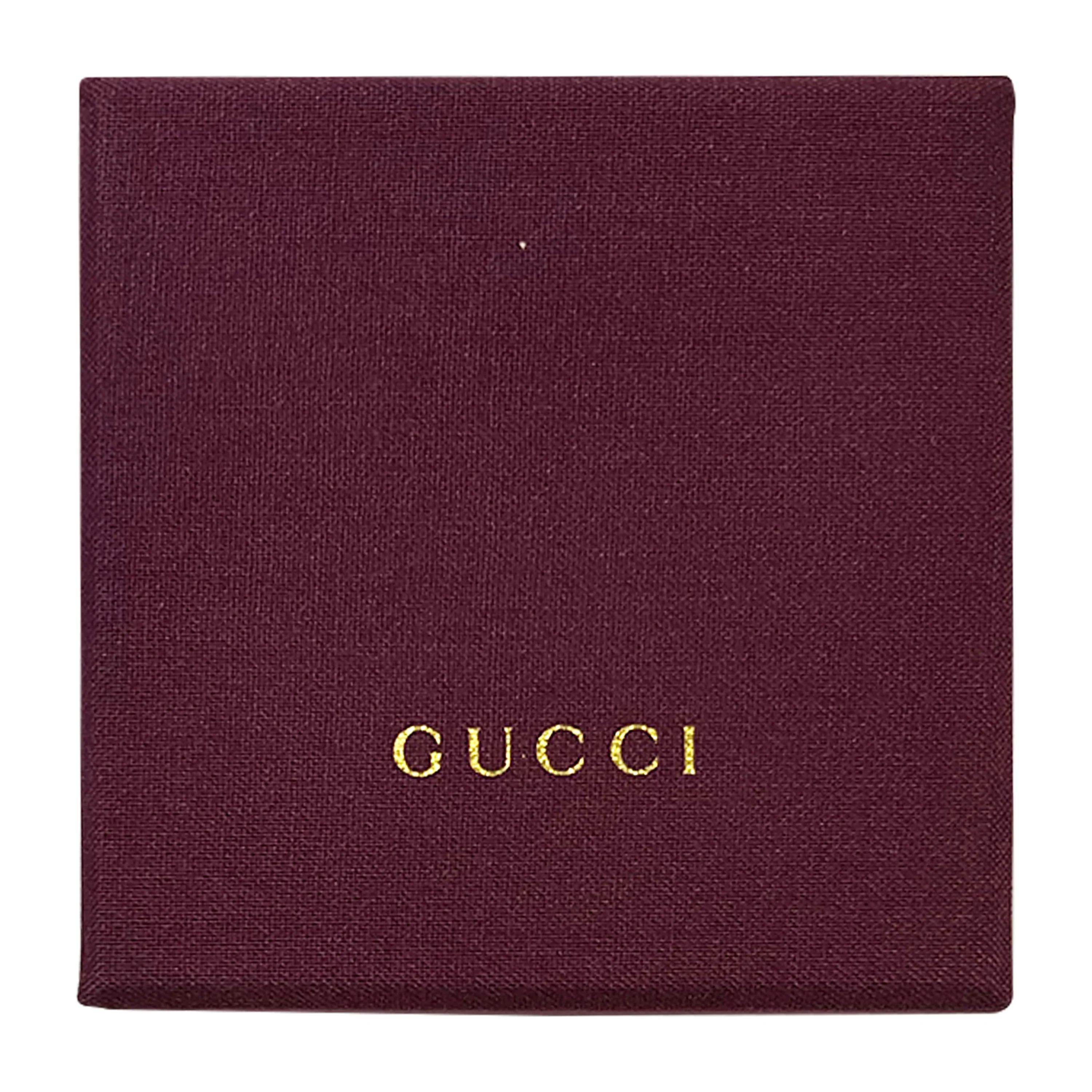 Gucci Silver Tone GG Crystal Butterfly Hairclip, 3 Wingspan - Image 4